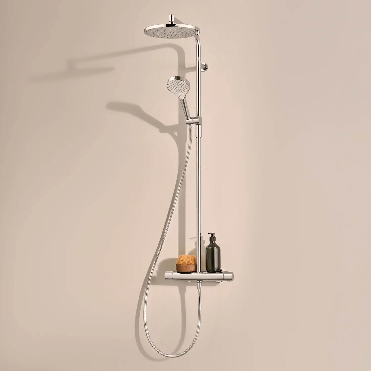 Hansa HANSAVIVA Regenbrause-Duscharmatur mit Thermostat