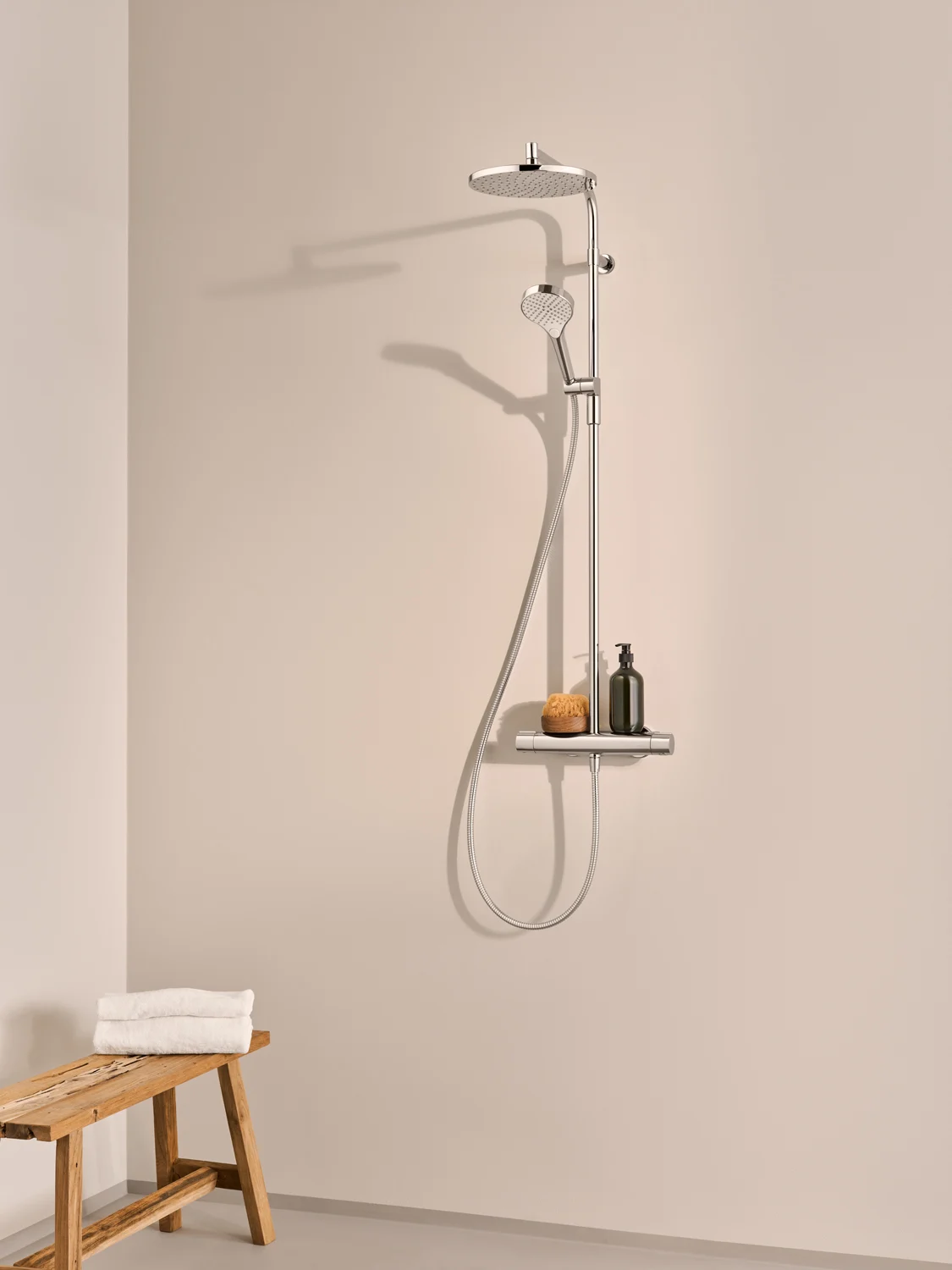 Hansa HANSAVIVA Regenbrause-Duscharmatur mit Thermostat Bild 11