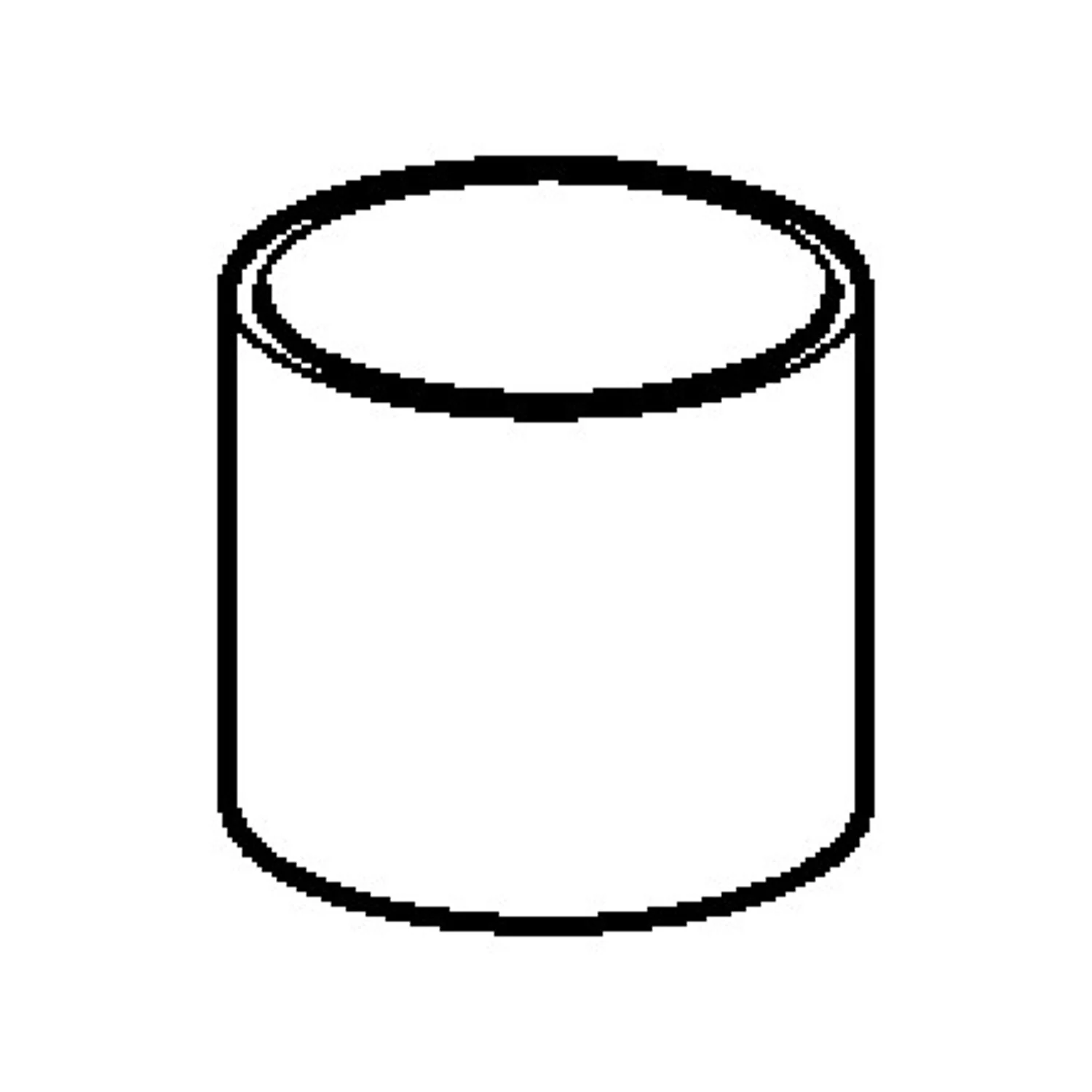 Rysunek techniczny cylindrycznej części zamiennej, Hansa