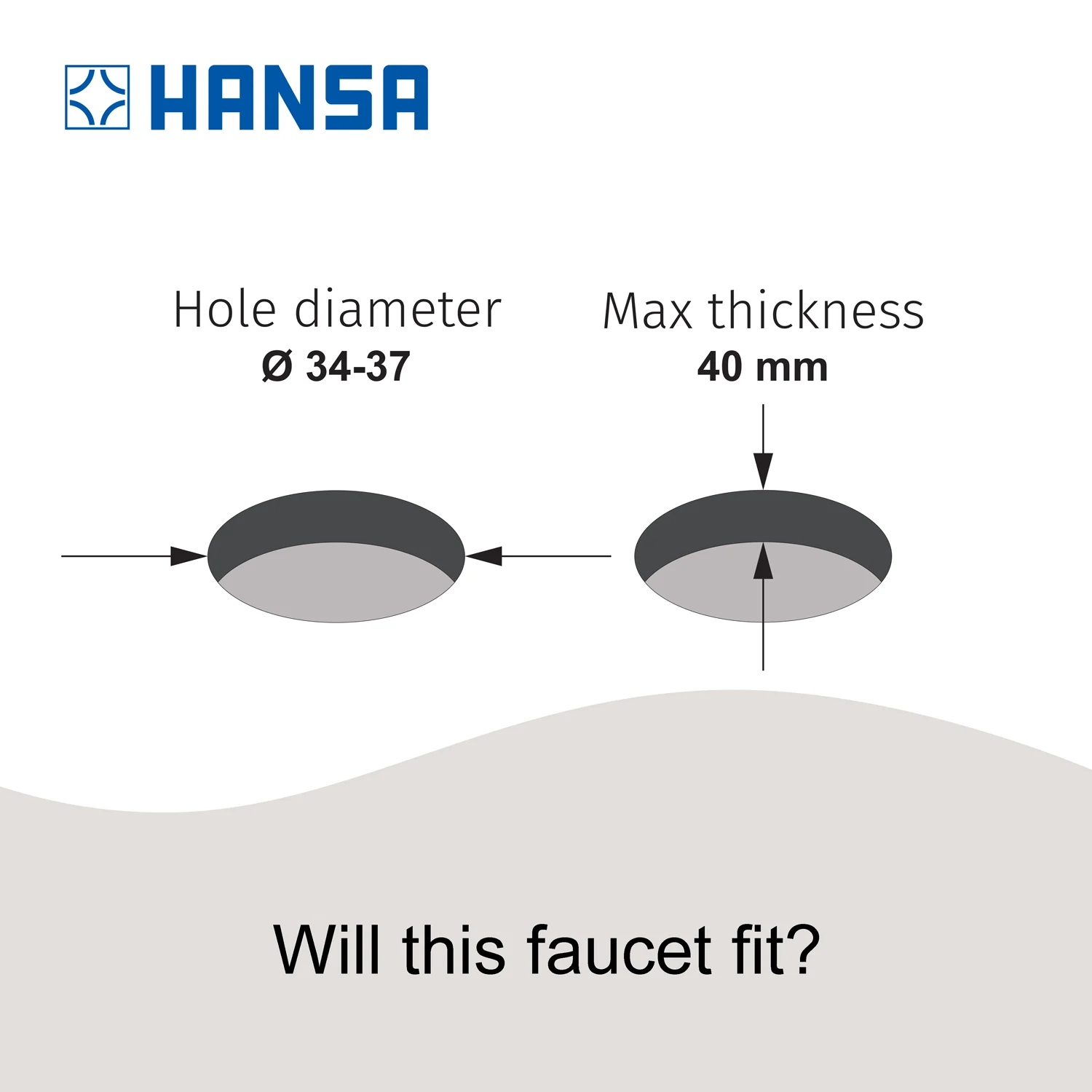 Hansa HANSAMIX Spültisch-Einhand-Einlochbatterie Bild 9