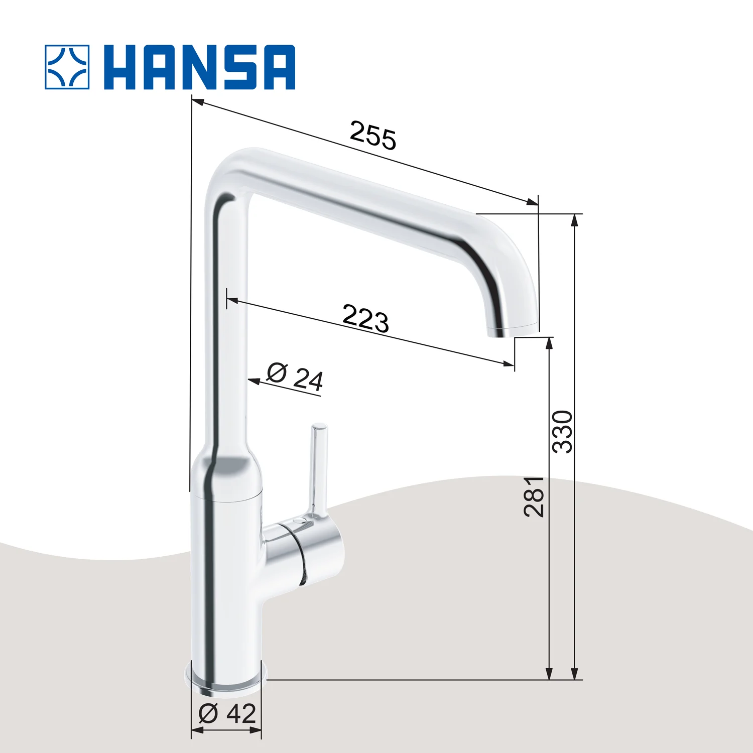 Hansa HANSAVANTIS Style Einhebel-Küchenarmatur Bild 4