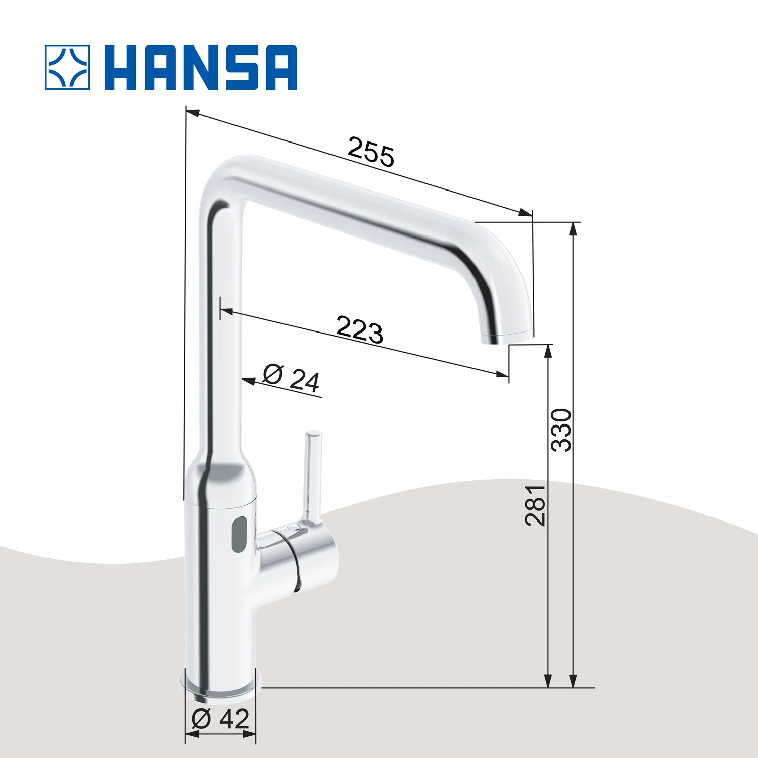 Hansa HANSAVANTIS Style Hybrid Einhebel-Küchenarmatur 230/9 V, Bluetooth Bild 6