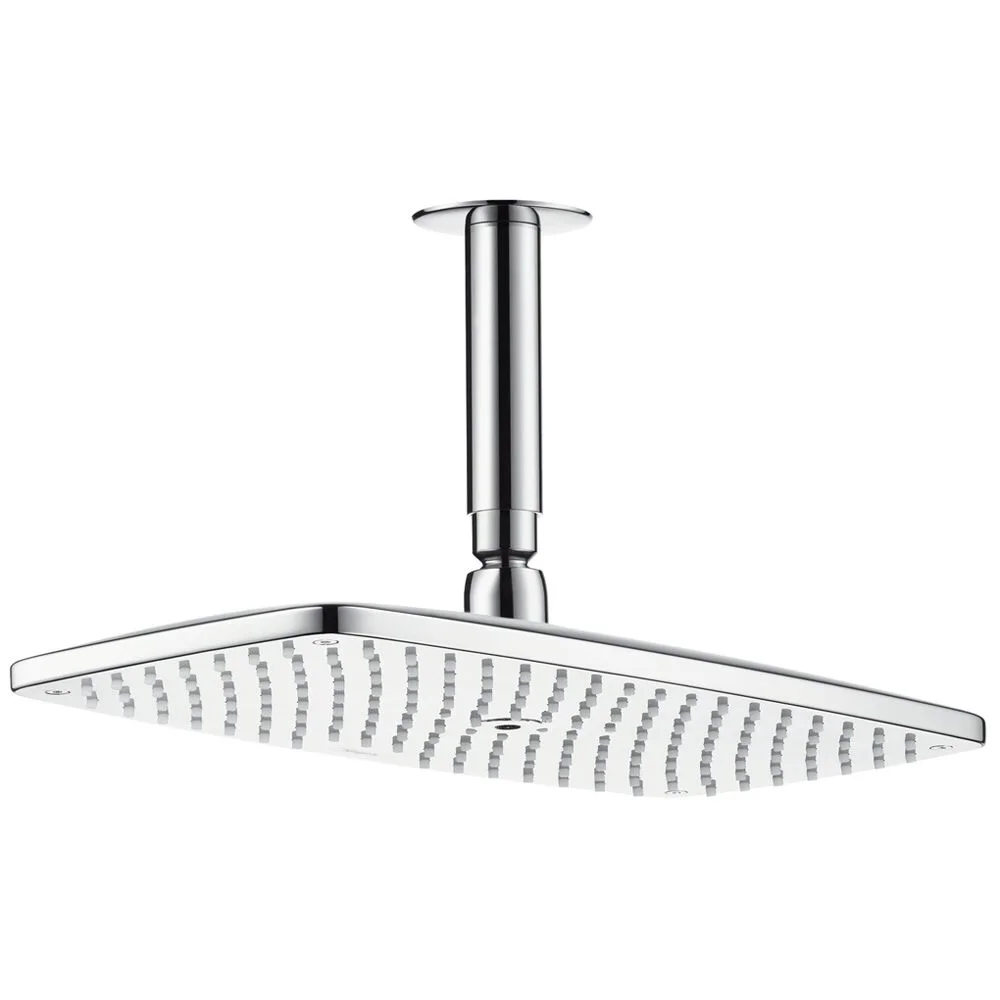 Głowica prysznicowa widok od dołu w chromie, hansgrohe