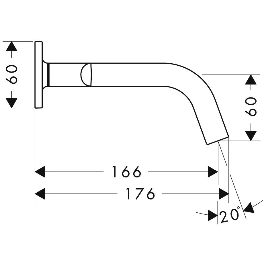 AXOR Citterio M 3-Loch Waschtischarmatur UP mit Hebelgriffen, Rosetten und kurzem Auslauf Bild 2
