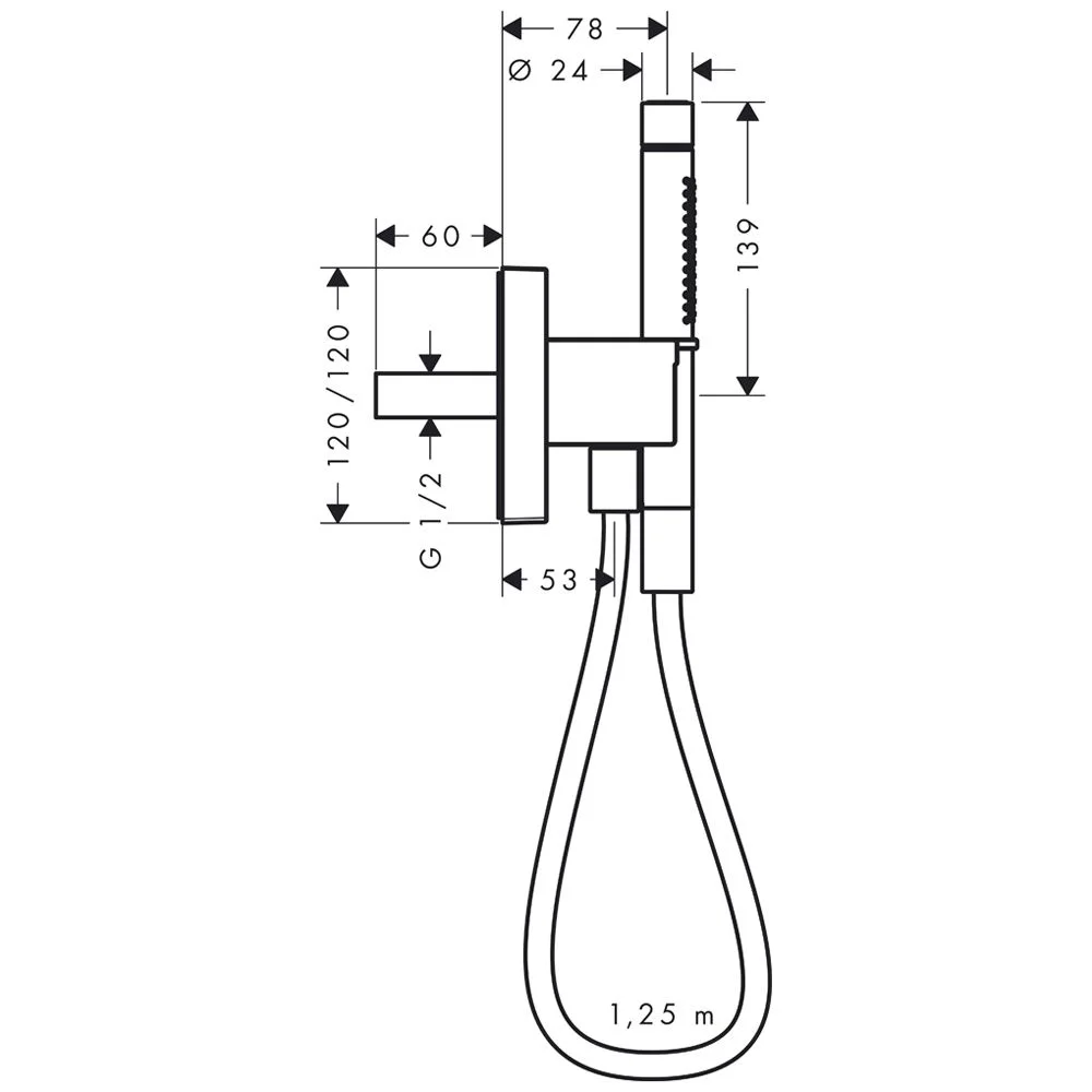 AXOR Starck Organic Portereinheit Bild 2