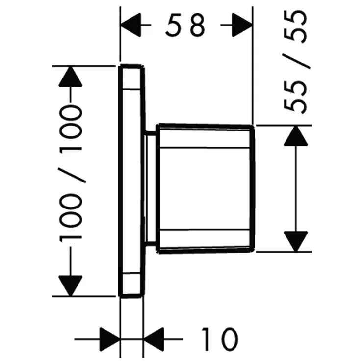 AXOR Urquiola Trio Quattro Ab- und Umstellventil Bild 2