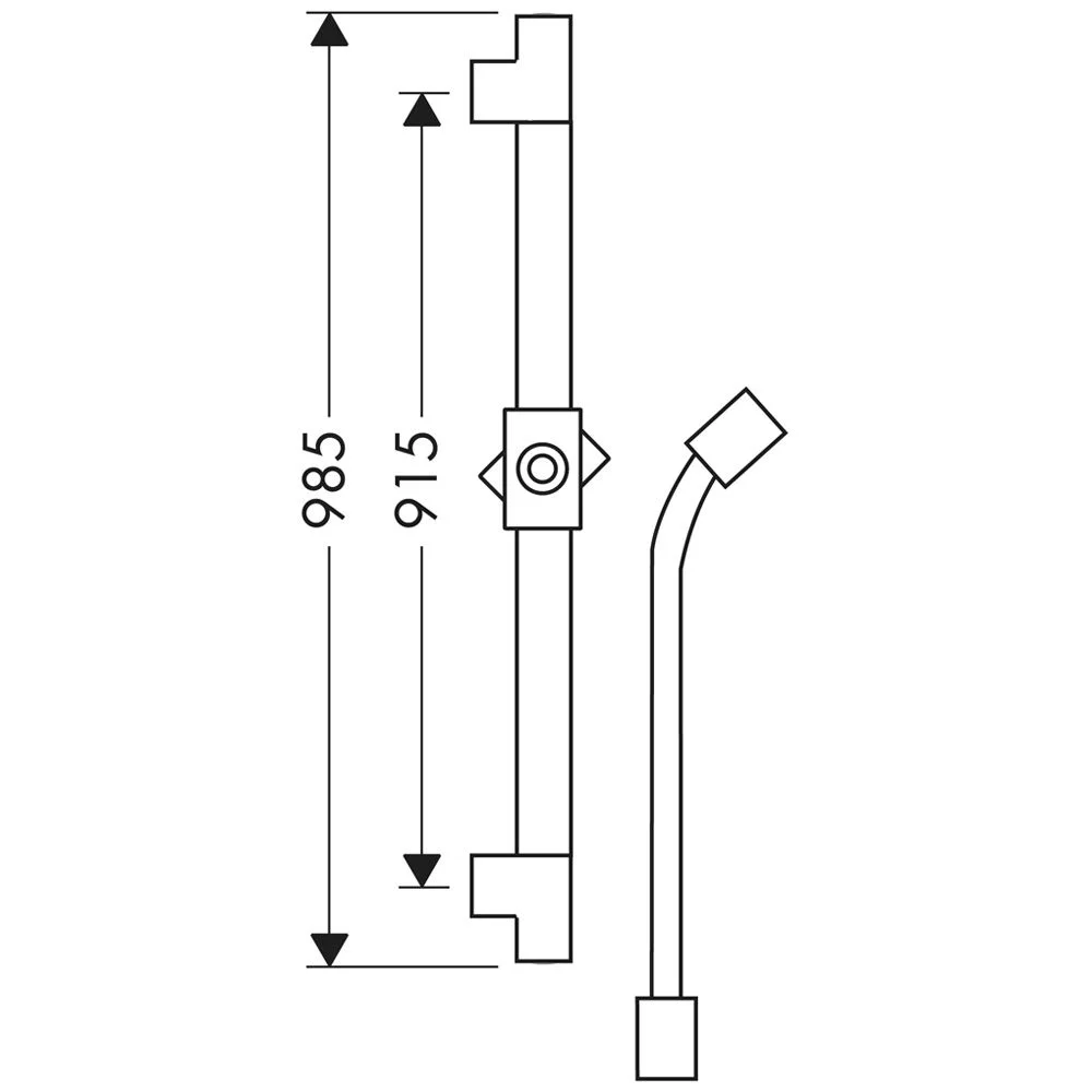 AXOR Starck Wandstangenset Bild 2