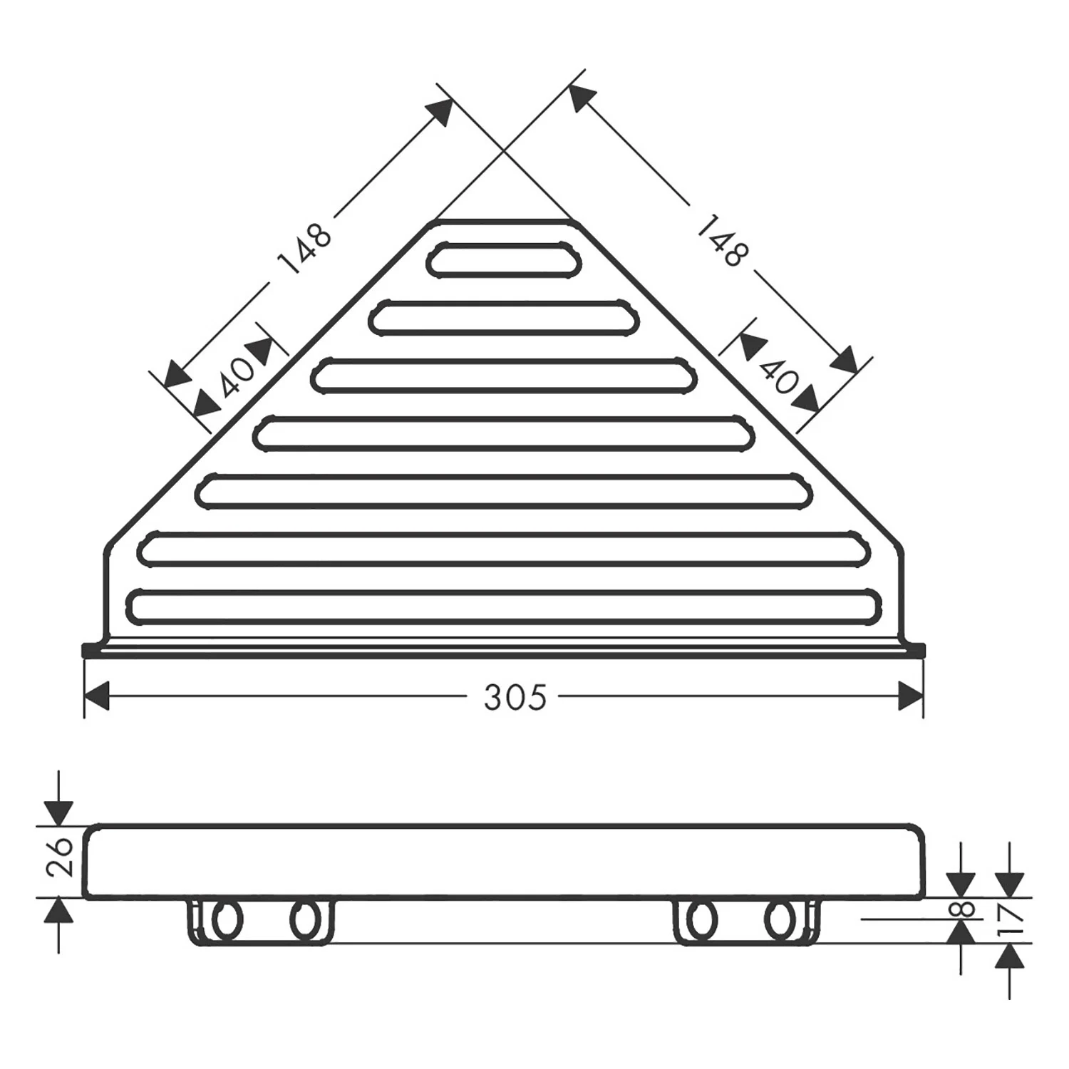 hansgrohe AddStoris Seifenkorb Bild 2