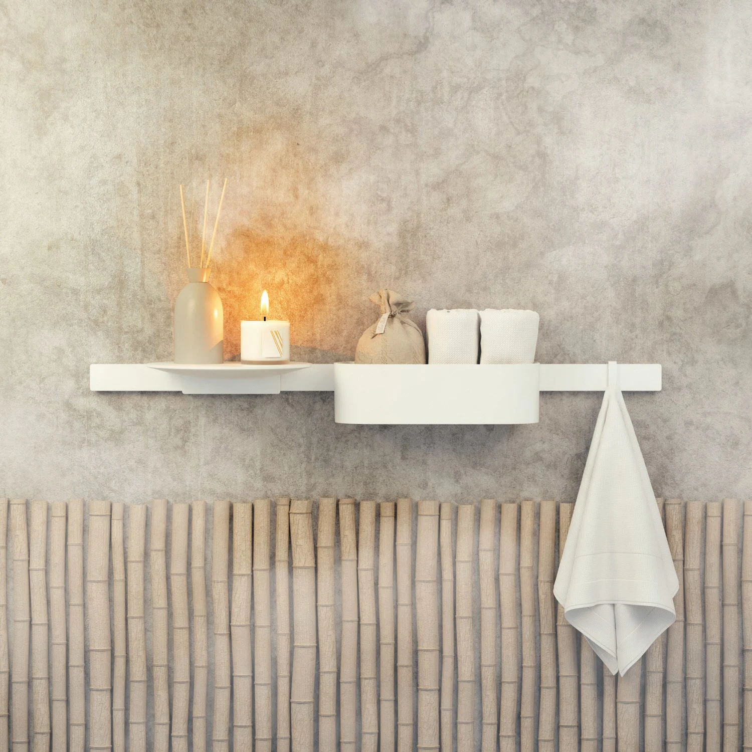 hansgrohe WallStoris Ablagekorb tief Bild 2