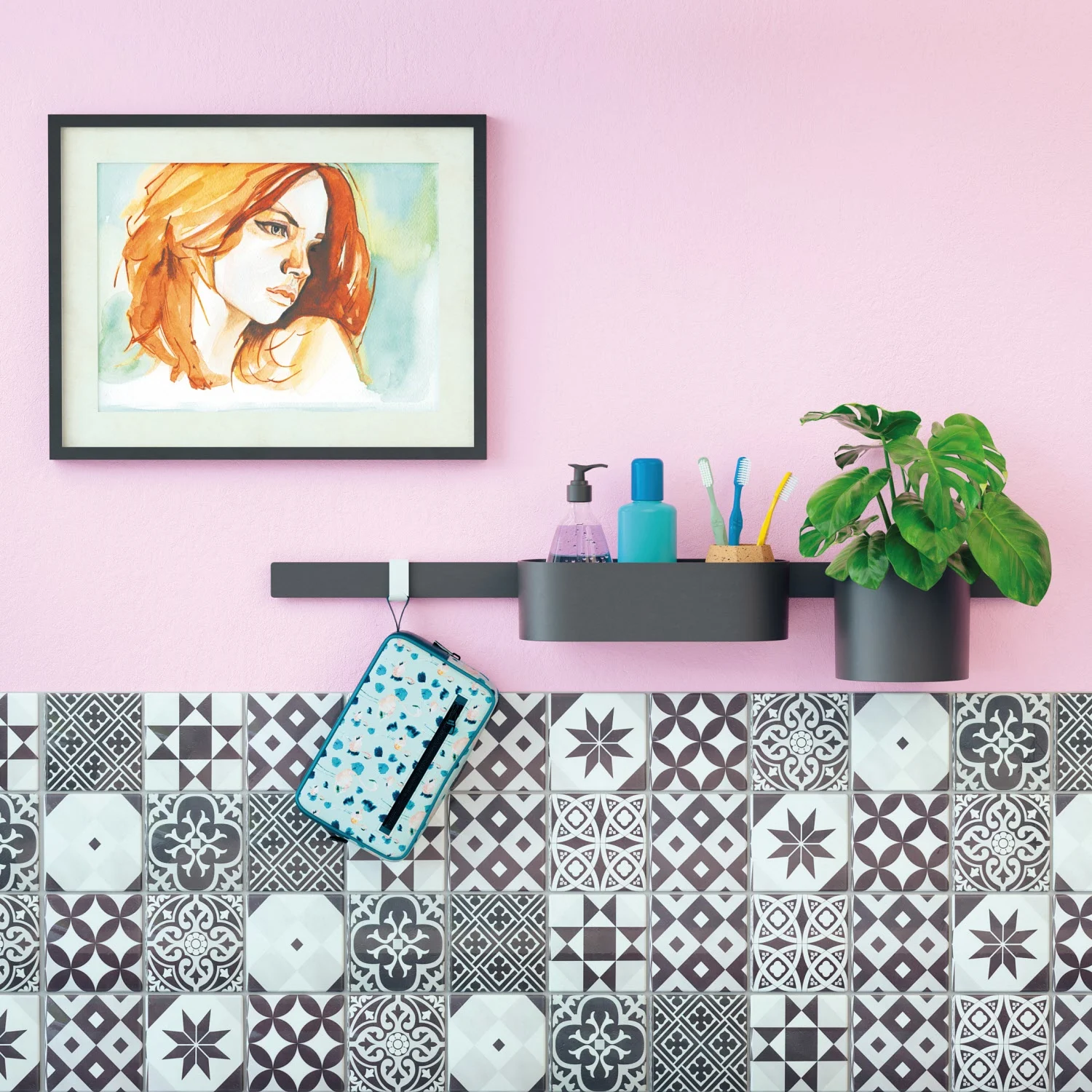 hansgrohe WallStoris Wandstange 70 cm Bild 3
