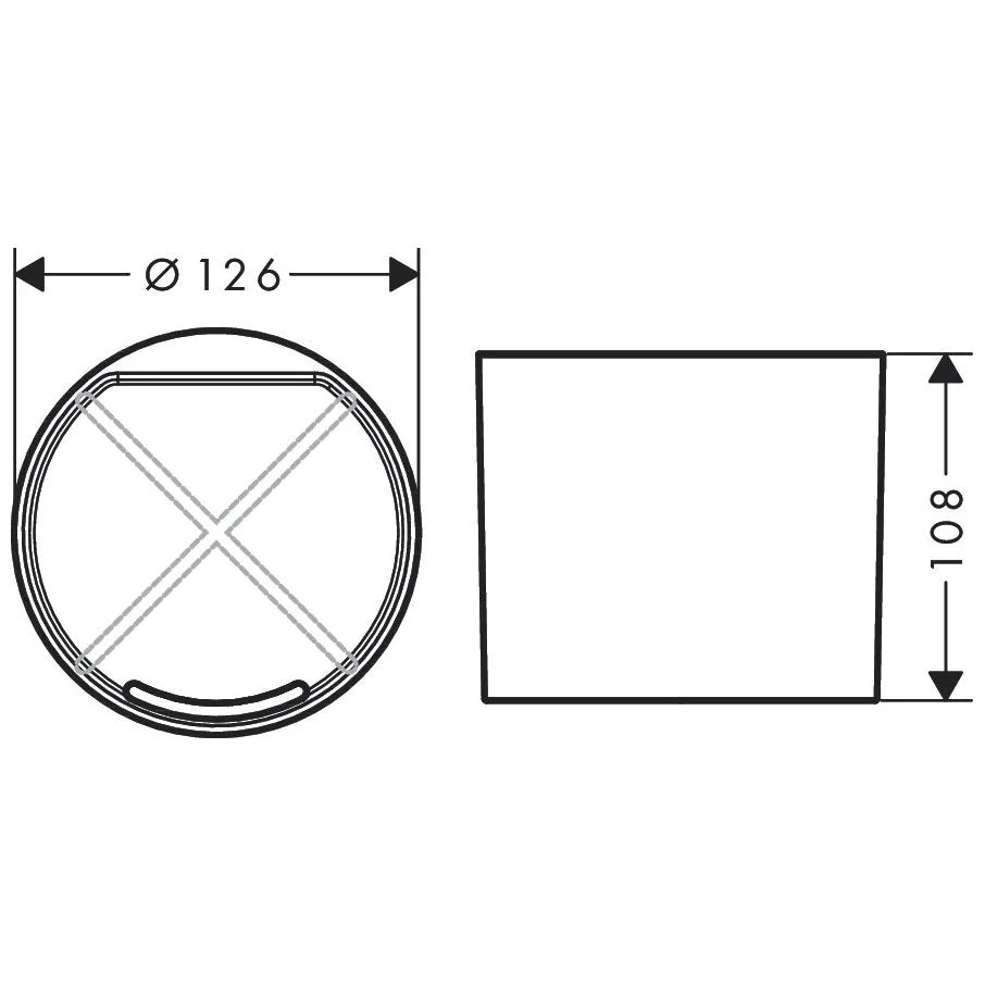 hansgrohe WallStoris Becher Bild 4