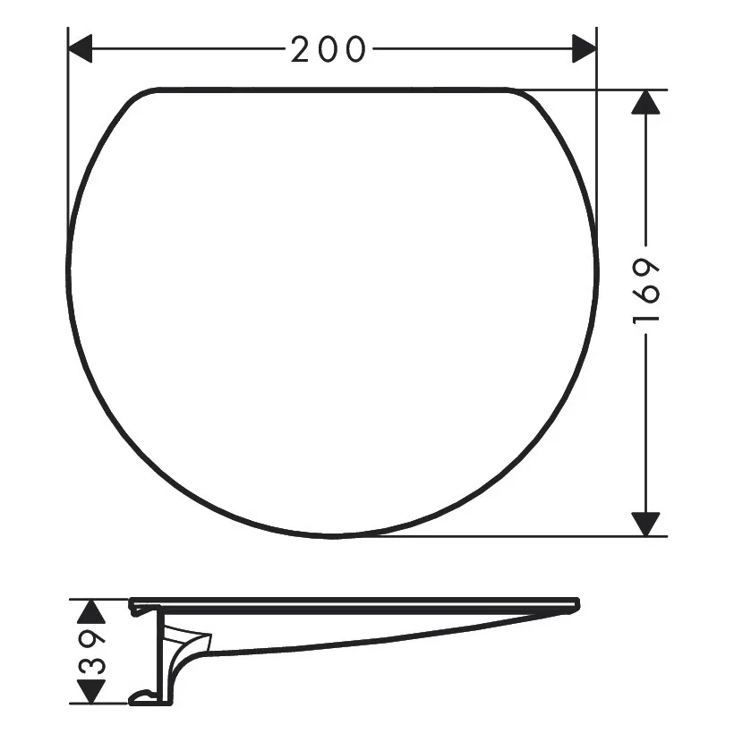 hansgrohe WallStoris Planet Edition Ablage Bild 4