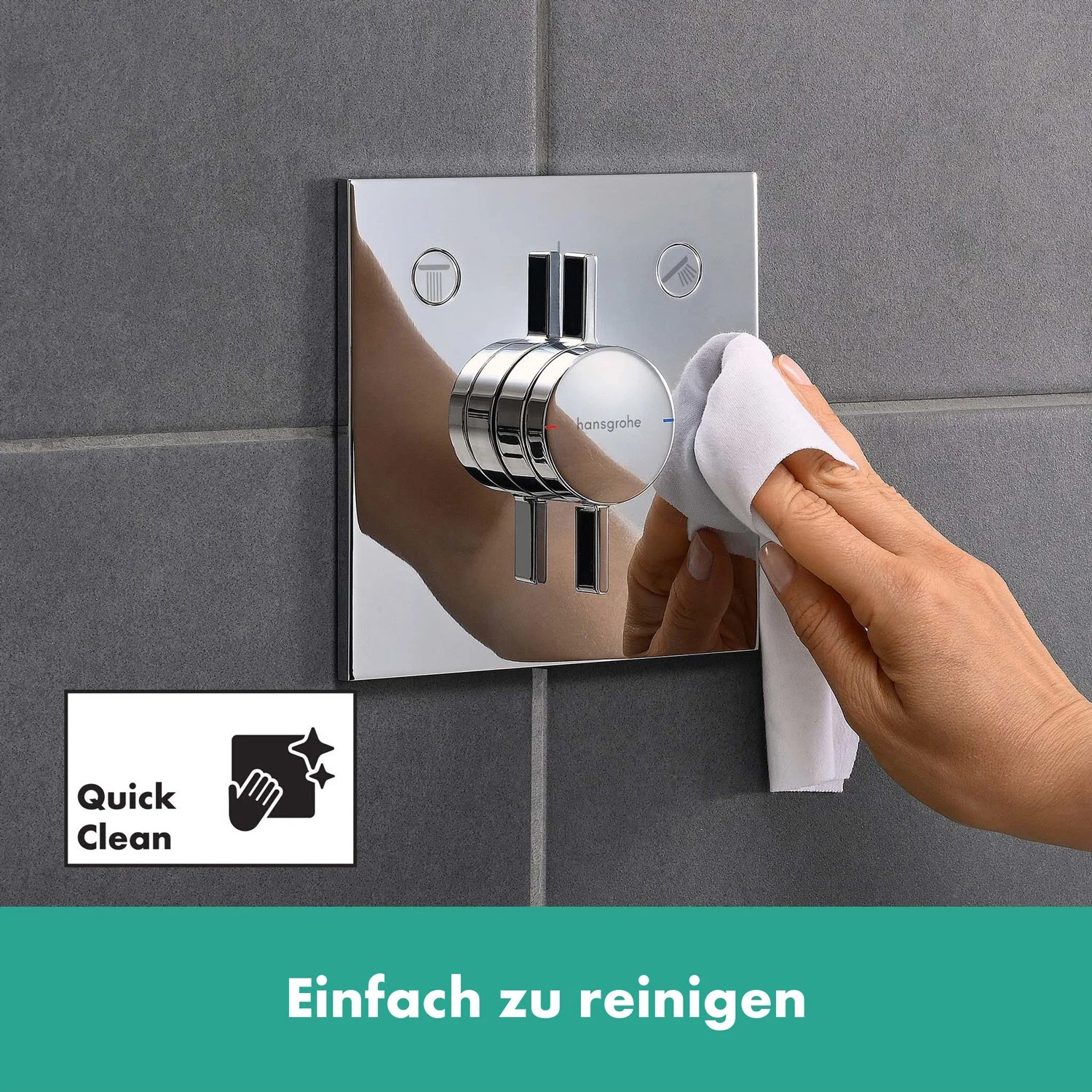 hansgrohe DuoTurn E Mischer Unterputz für 2 Funktionen Bild 12