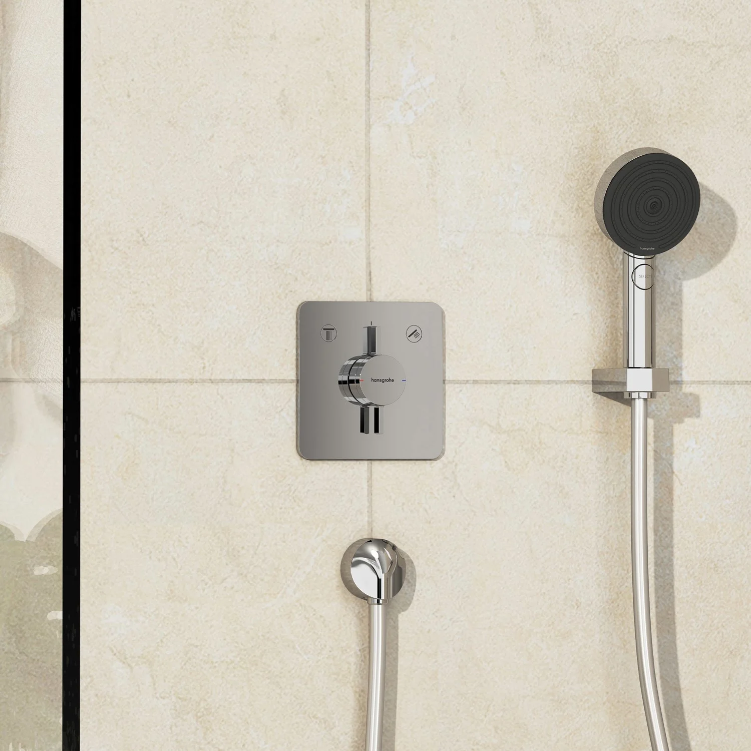 hansgrohe DuoTurn Q Mischer Unterputz für 2 Funktionen Bild 2