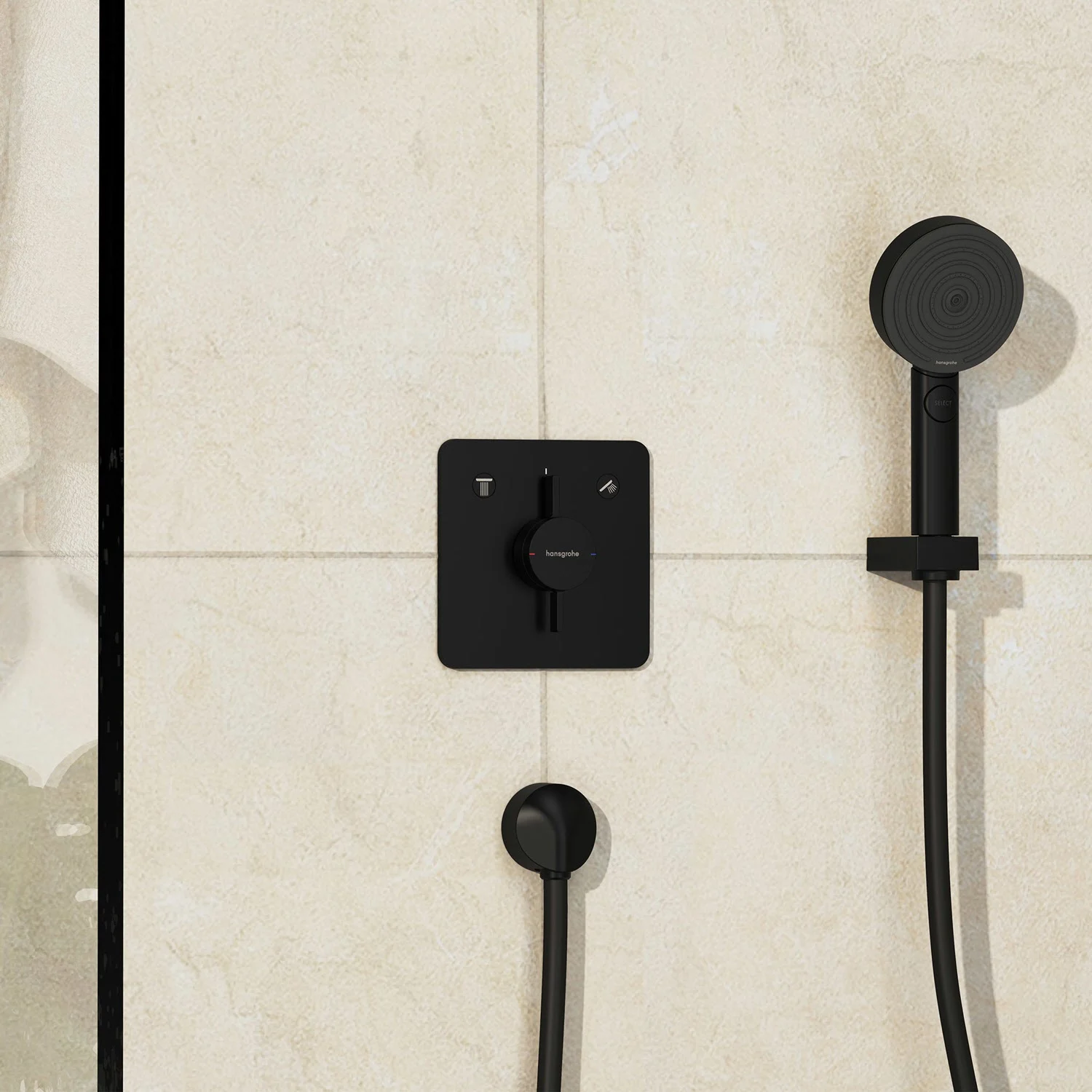 hansgrohe DuoTurn Q Mischer Unterputz für 2 Funktionen Bild 2