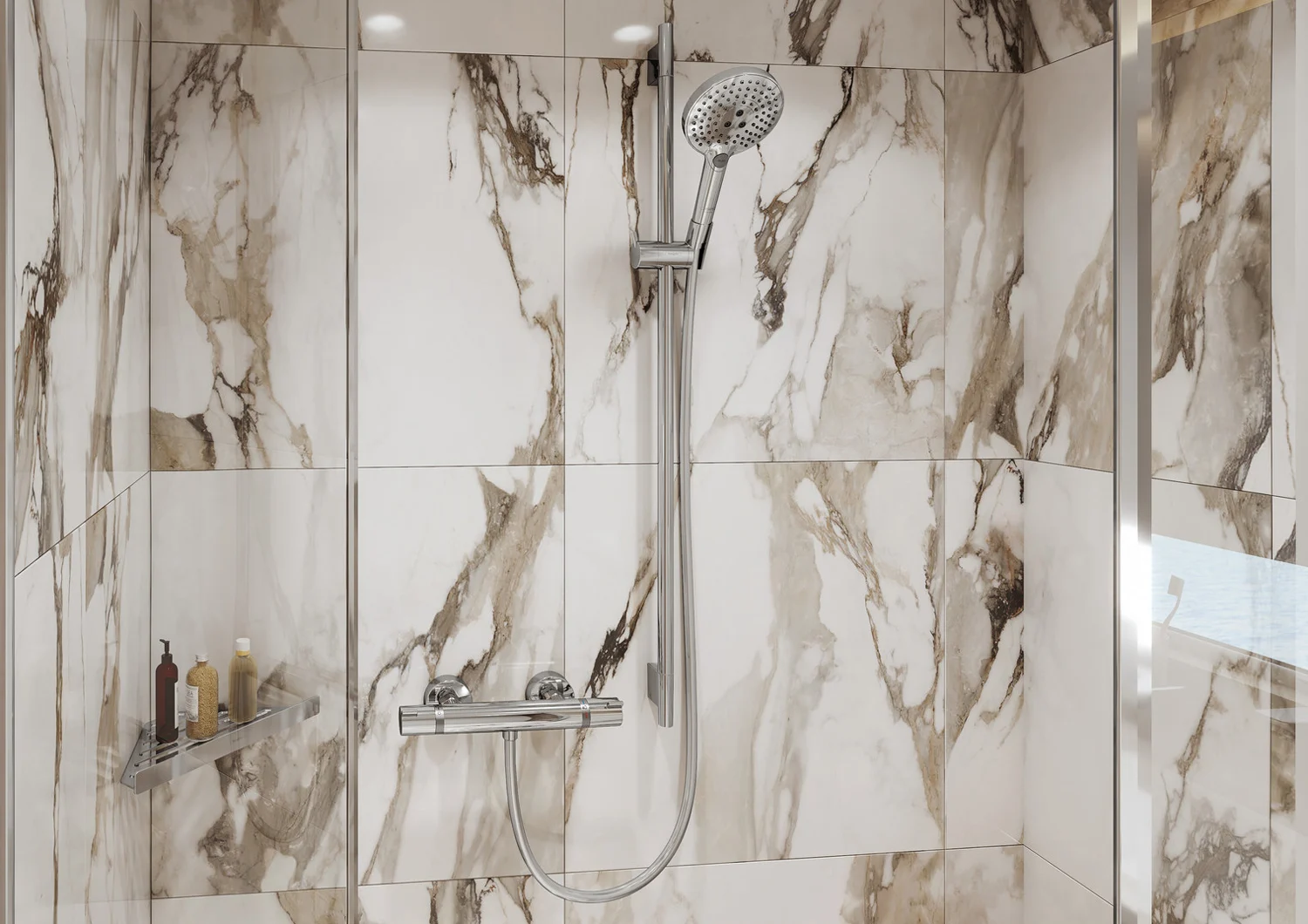 hansgrohe Ecostat Comfort Brausenthermostat Aufputz DN 15 Bild 3