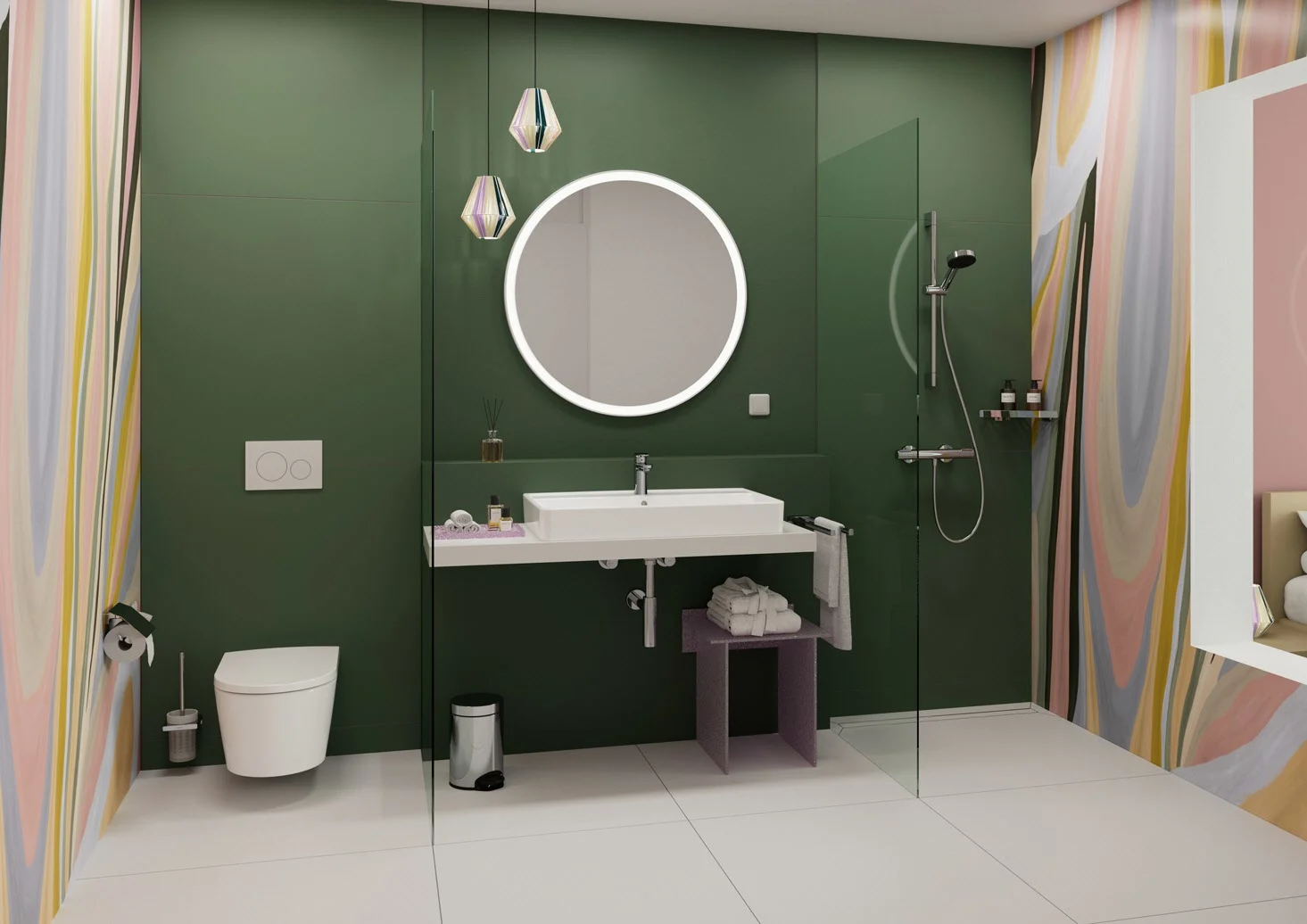 hansgrohe Ecostat Element Duschthermostat Aufputz Bild 13