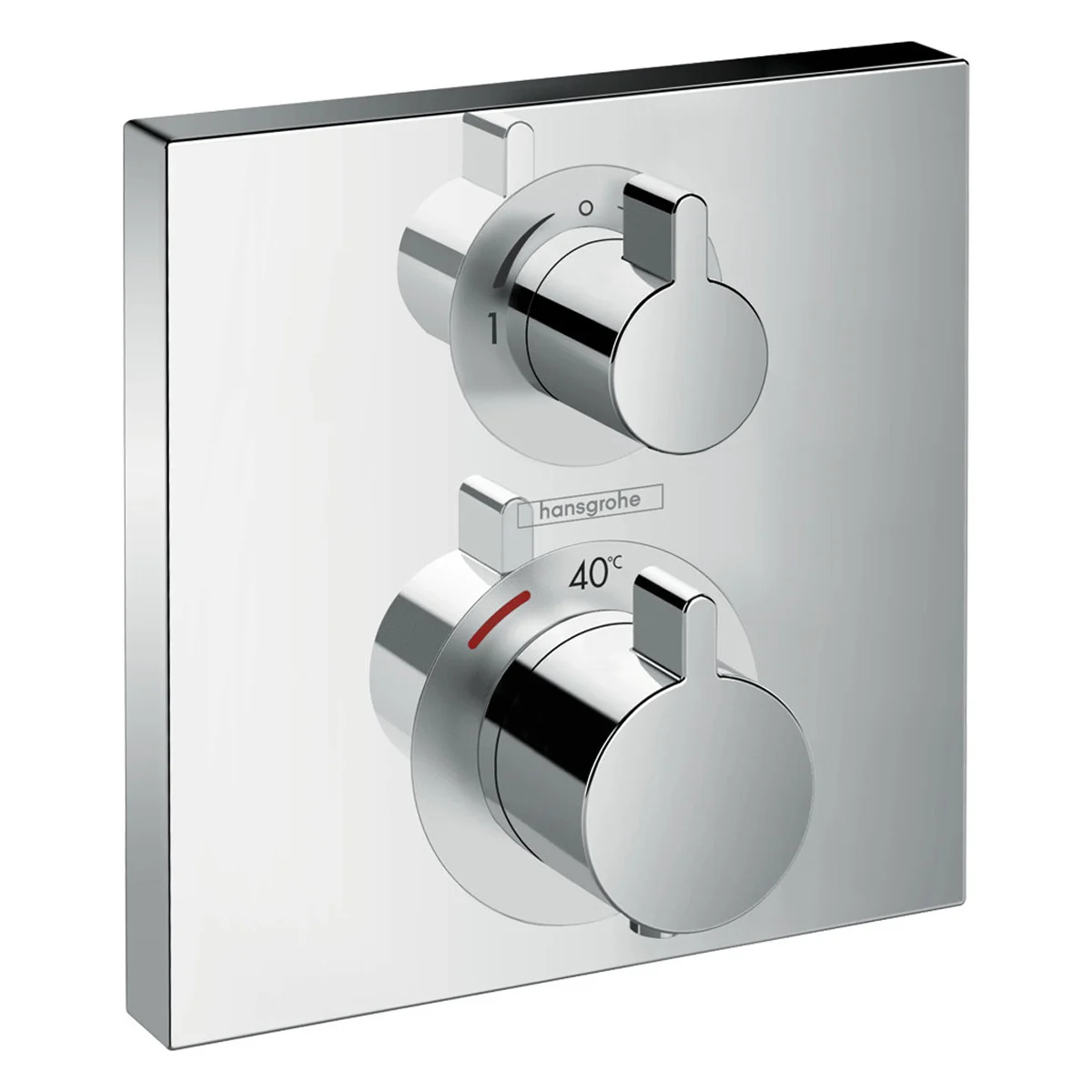 hansgrohe Ecostat Square Thermostat Unterputz für 2 Verbraucher
