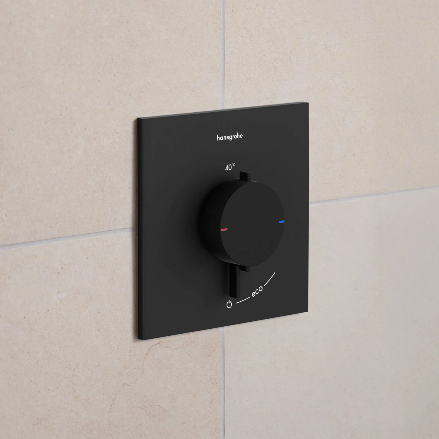 hansgrohe Ecostat Comfort E Thermostat Unterputz für 1 Funktion