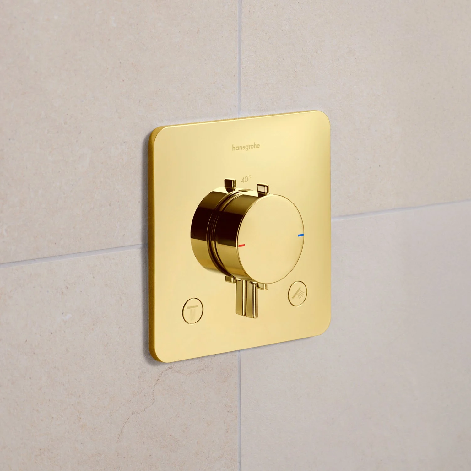 Termostat podtynkowy Hansgrohe Ecostat Comfort Q z 2 funkcjami