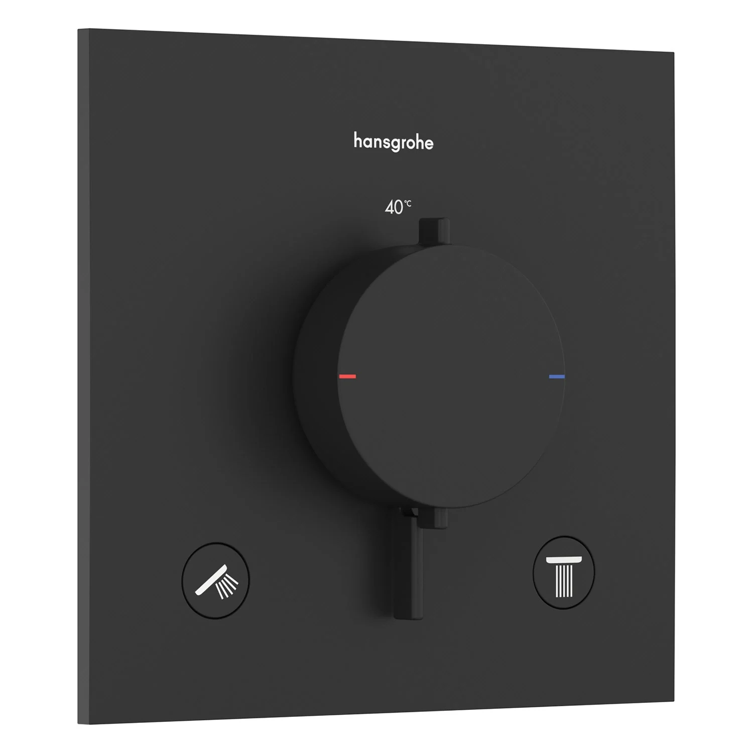 hansgrohe Ecostat Comfort E Thermostat Unterputz für 2 Funktionen Bild 2