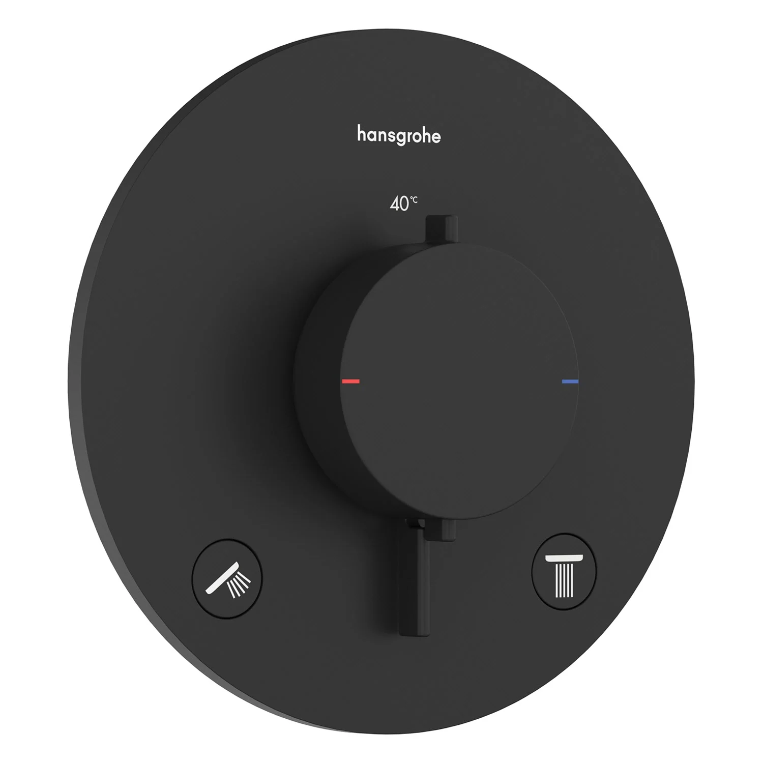 hansgrohe Ecostat Comfort S Thermostat Unterputz für 2 Funktionen Bild 2