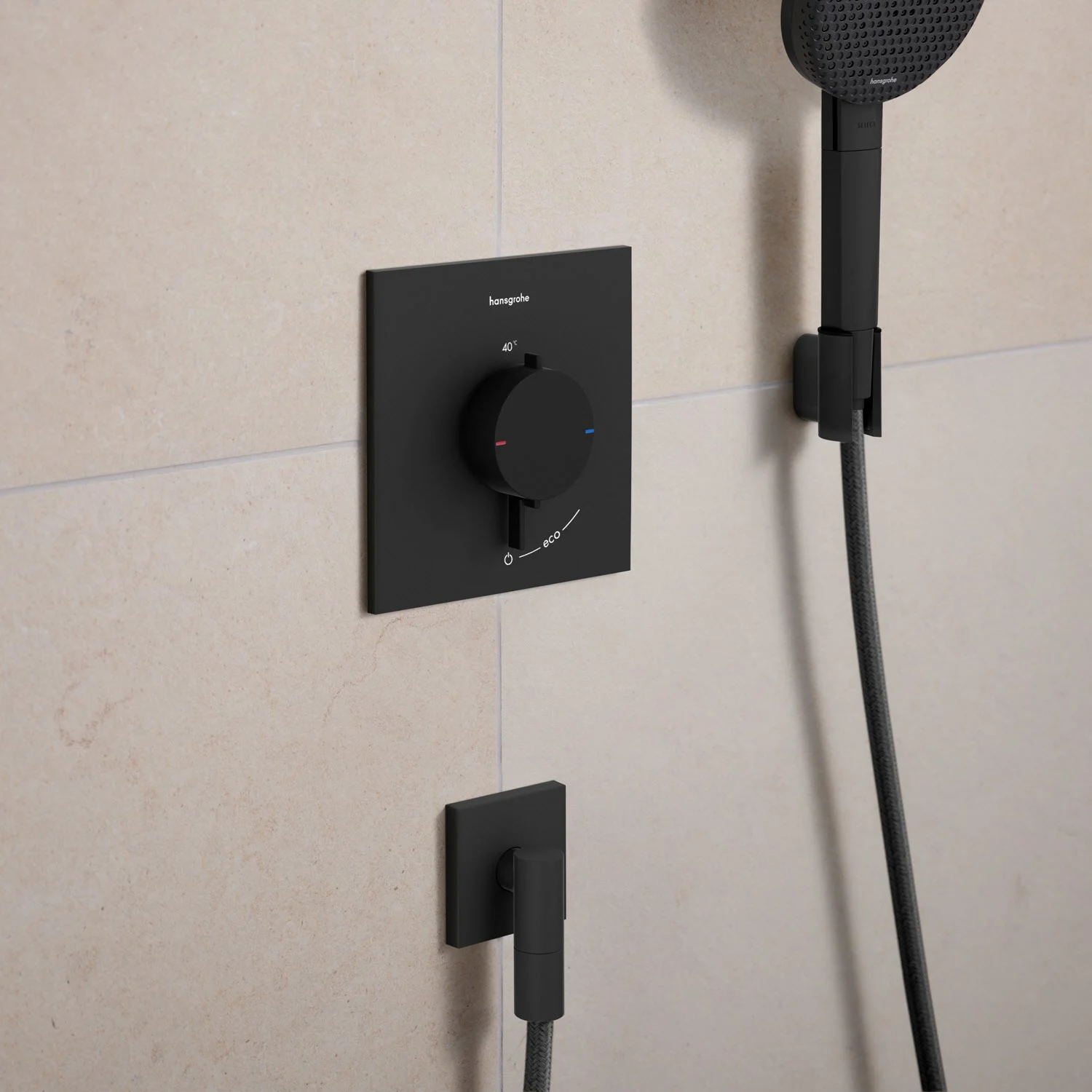 hansgrohe Ecostat Comfort E Thermostat Unterputz für 1 Funktion Bild 3