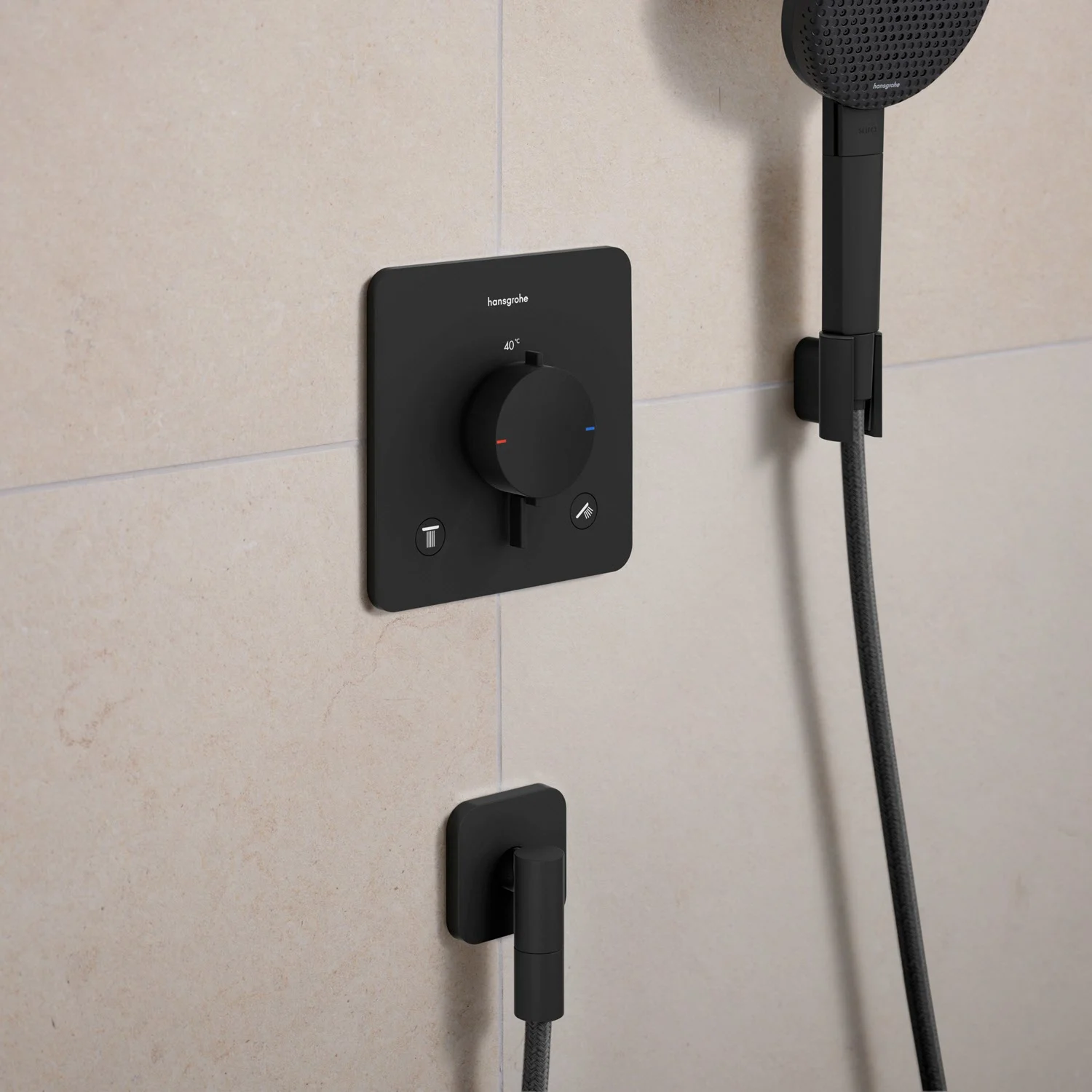 hansgrohe Ecostat Comfort Q Thermostat Unterputz für 2 Funktionen Bild 3