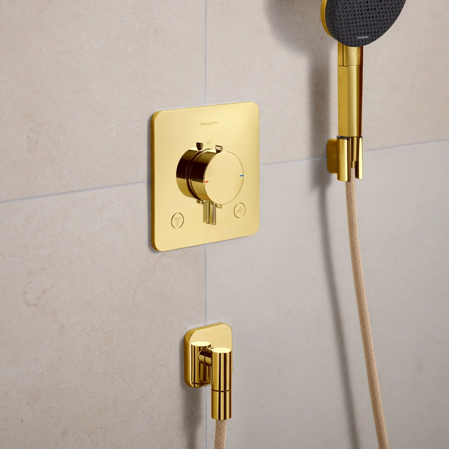 Termostat podtynkowy Hansgrohe Ecostat Comfort Q z 2 funkcjami Zdjęcie 3
