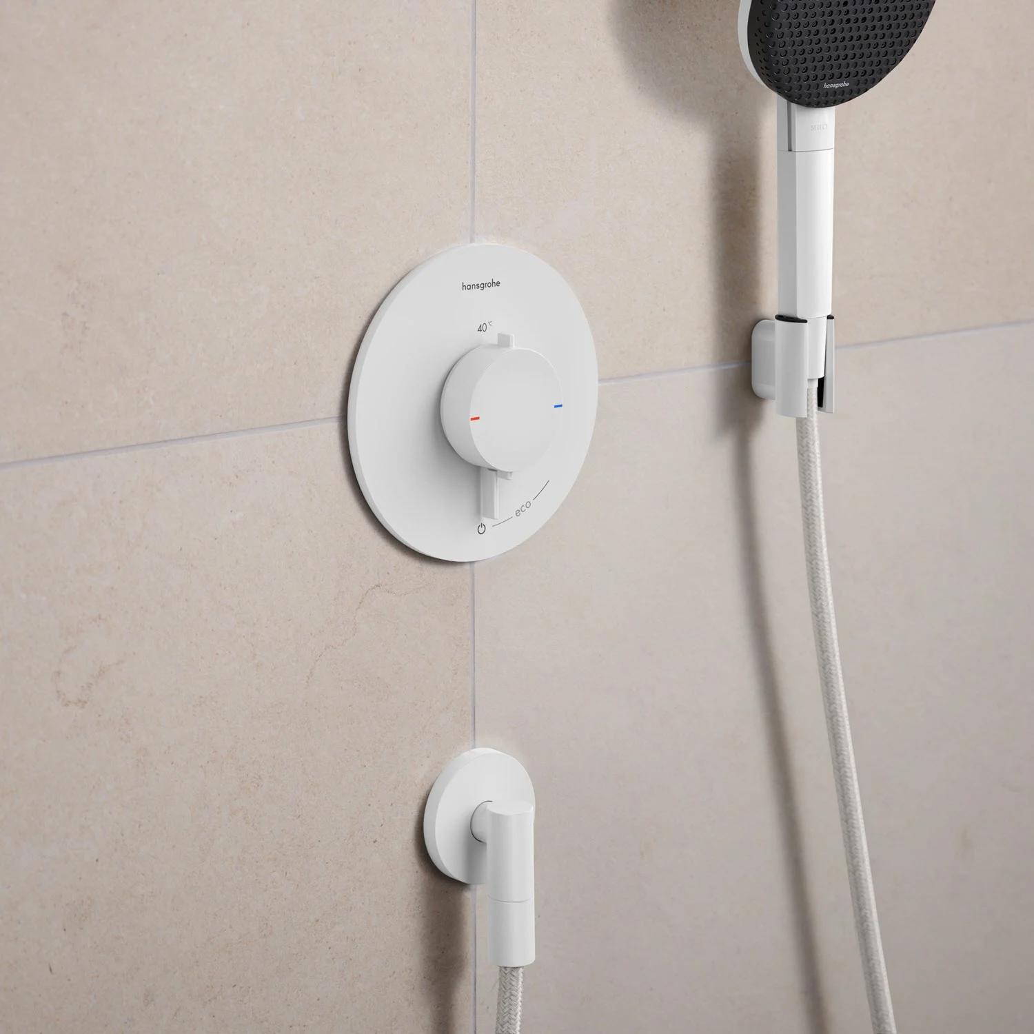 Termostat podtynkowy Hansgrohe Ecostat Comfort S z 1 funkcją Zdjęcie 3