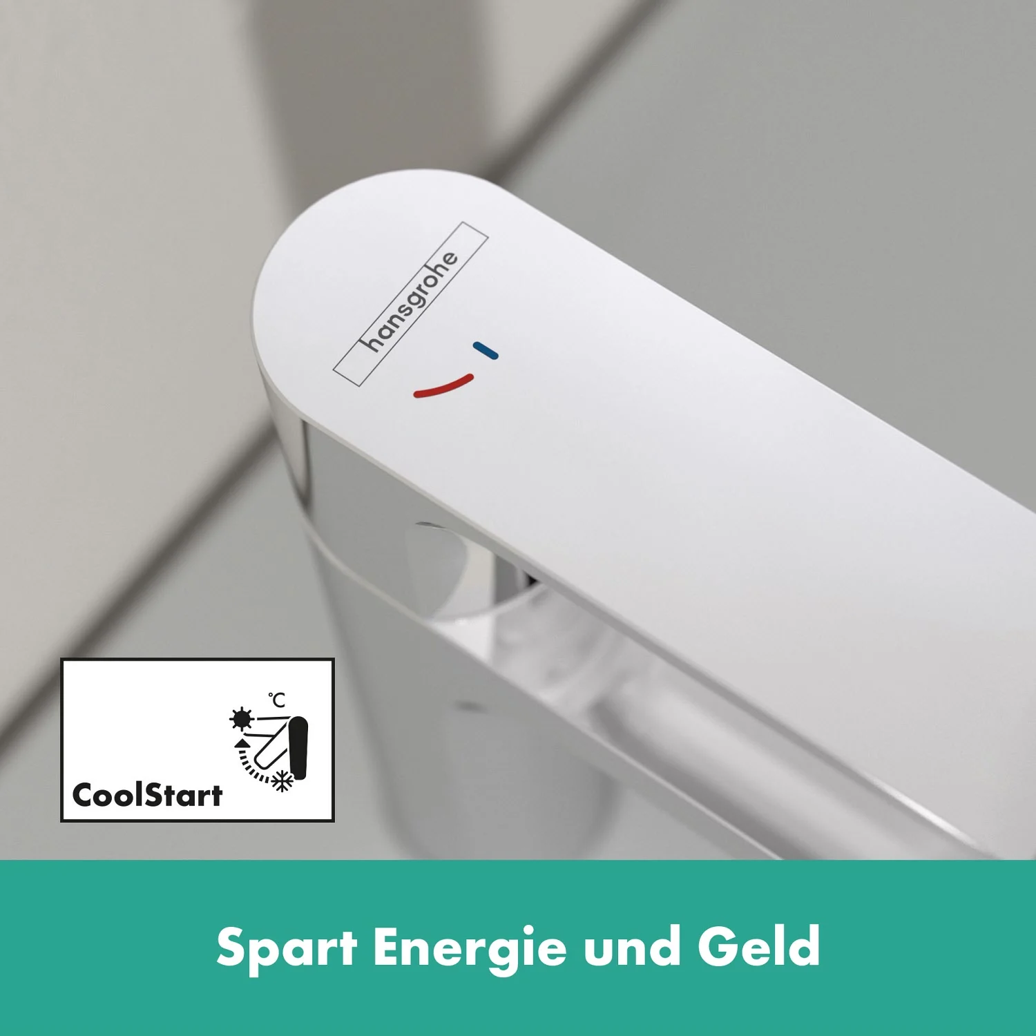 hansgrohe Rebris E Einhebel-Waschtischarmatur 110 CoolStart ohne Ablaufgarnitur Bild 10