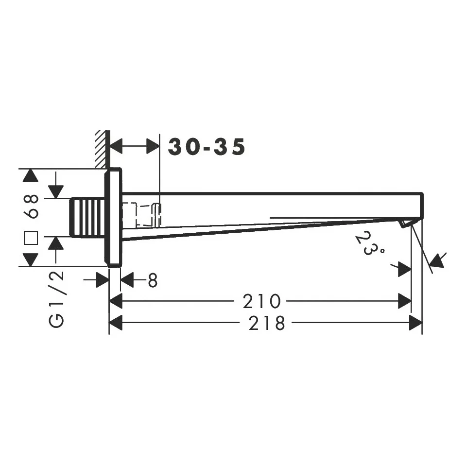 hansgrohe Tecturis E Wanneneinlauf Bild 4