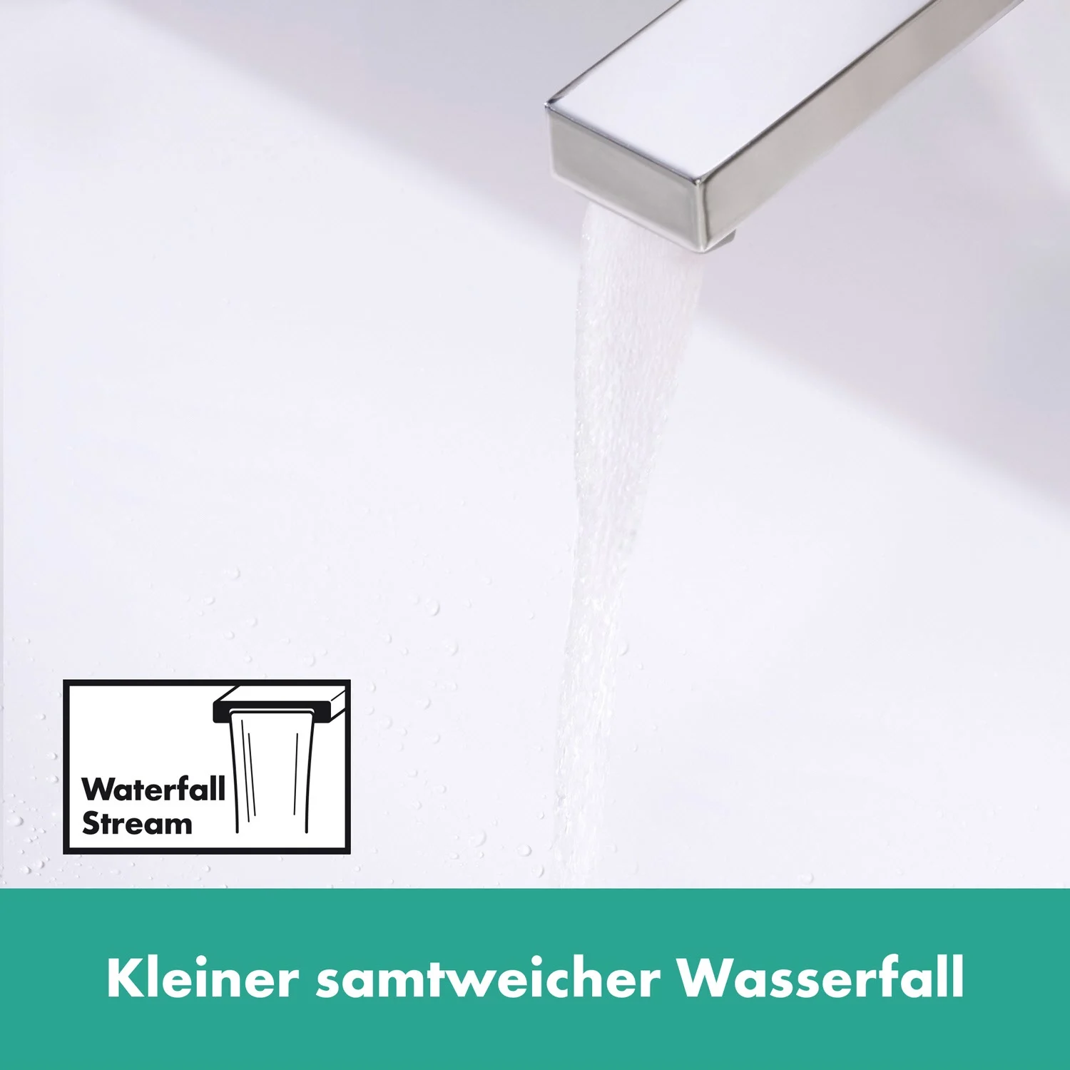 hansgrohe Tecturis E Einhebel-Waschtischarmatur Unterputz für Wandmontage wassersparend+ mit Auslauf 22,5 cm Bild 6