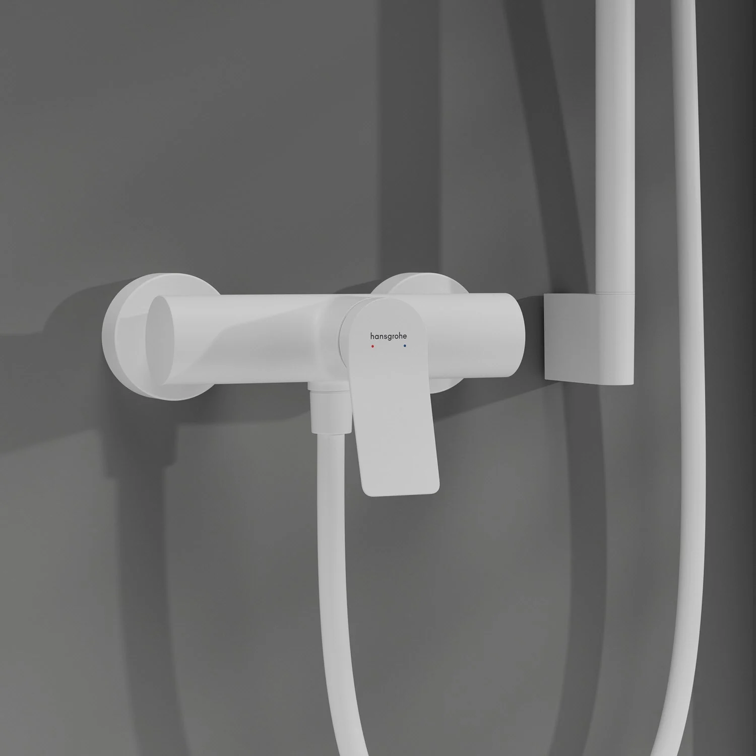 Hansgrohe Vivenis – jednouchwytowa bateria prysznicowa, oryginalna, naścienna Zdjęcie 2