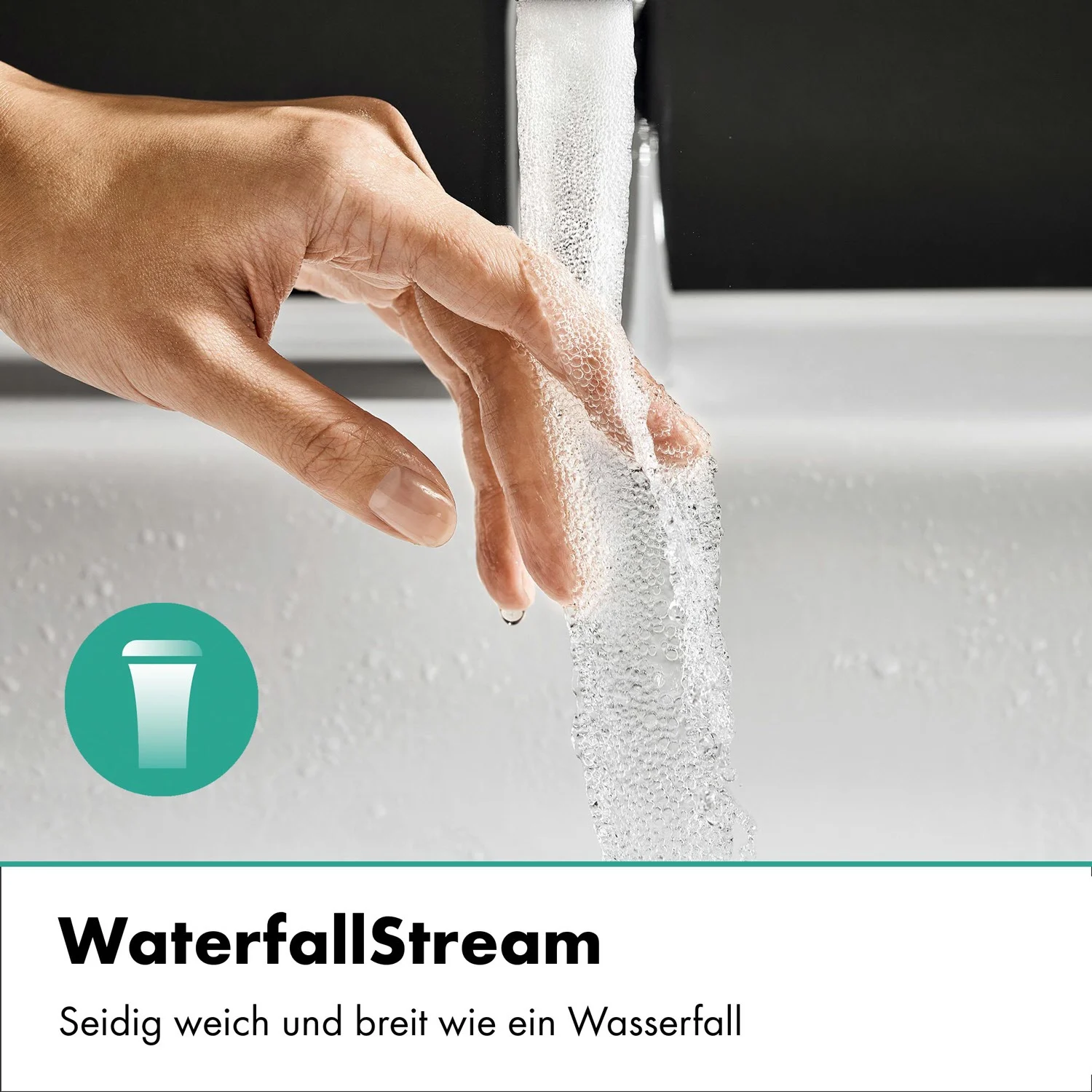 hansgrohe Vivenis Einhebel-Waschtischarmatur Unterputz, Auslauf 19,2 cm Bild 2