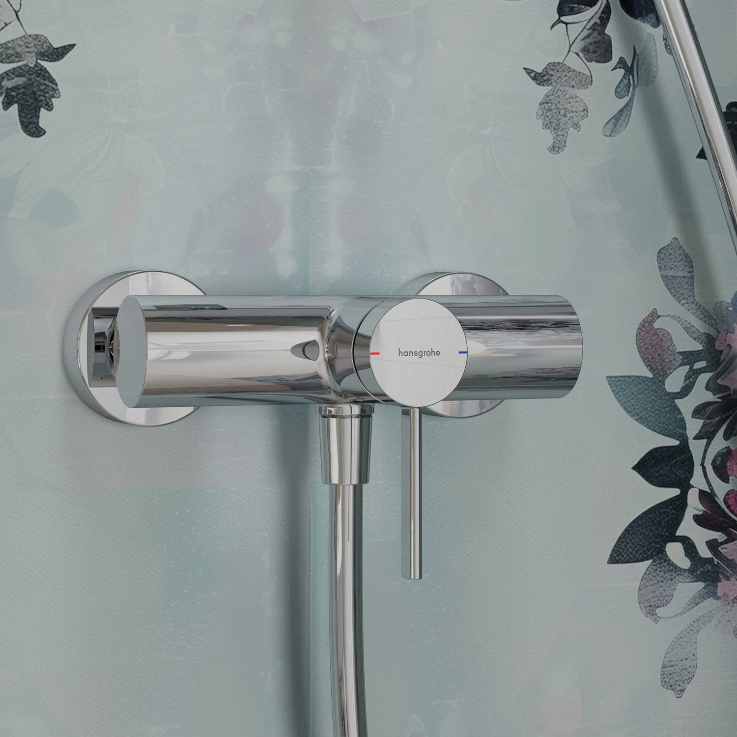 Hansgrohe Zesis S – jednouchwytkowa bateria prysznicowa do montażu natynkowego Zdjęcie 3