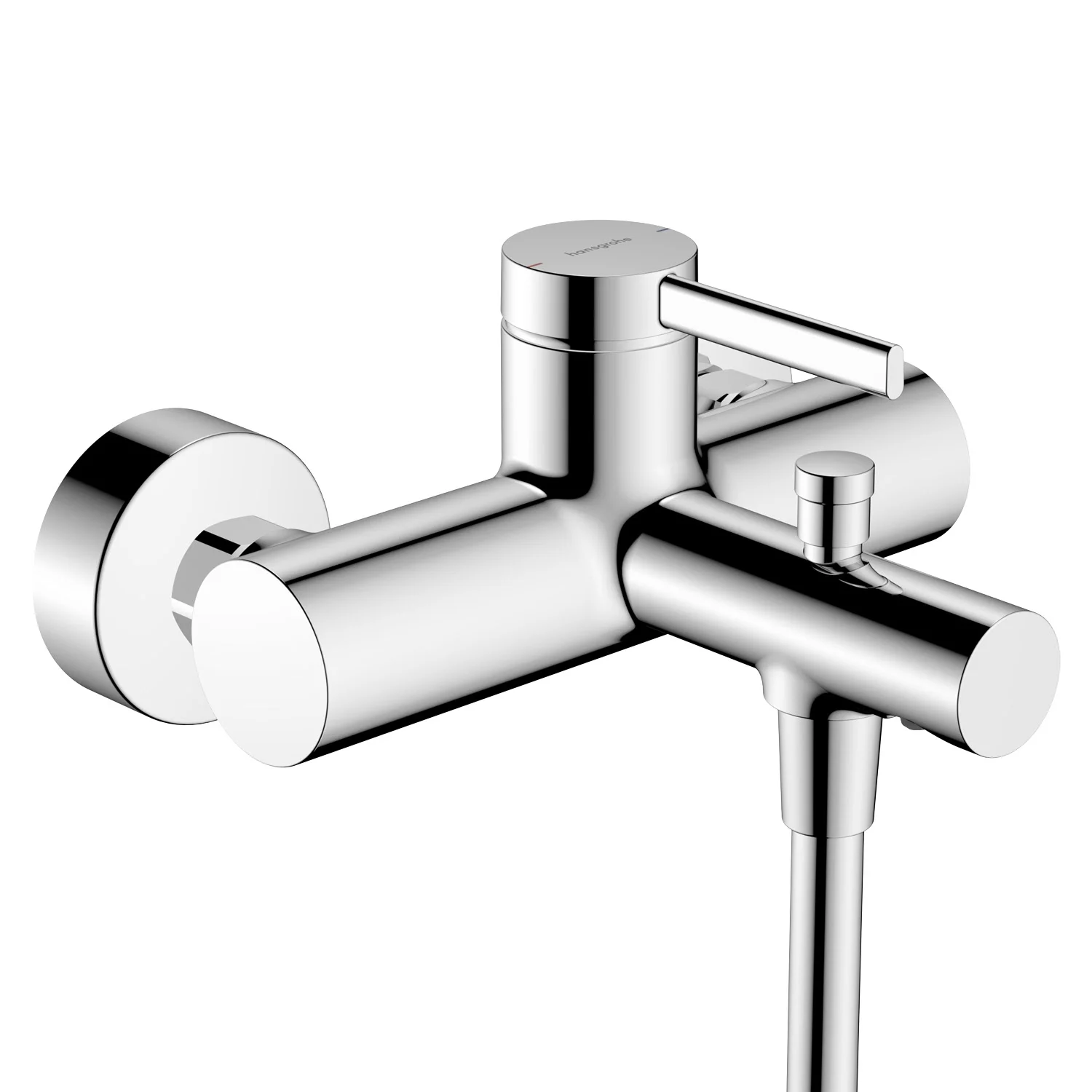 Hansgrohe Zesis S – jednouchwytkowa bateria wannowa do montażu natynkowego
