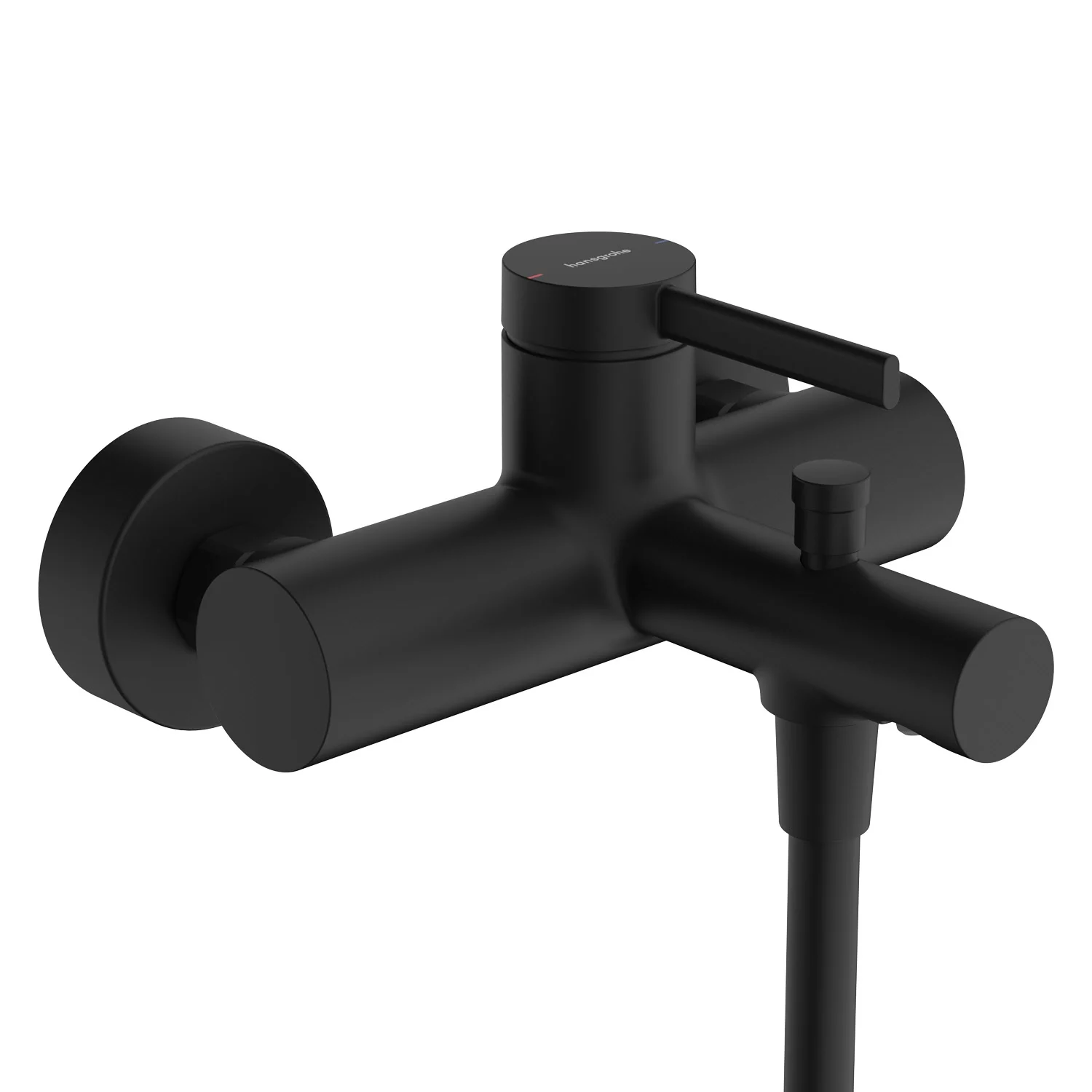 Hansgrohe Zesis S – jednouchwytkowa bateria wannowa do montażu natynkowego