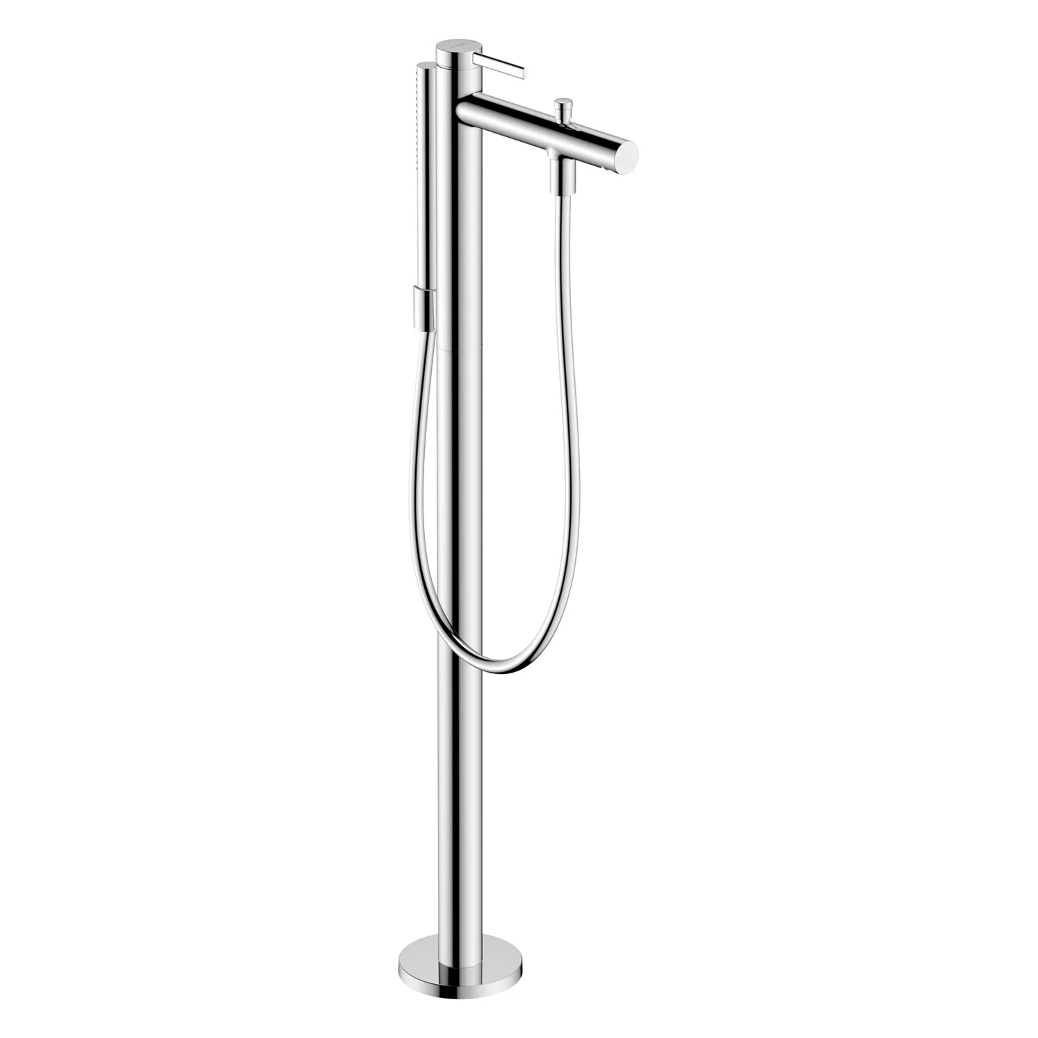 Hansgrohe Zesis S – jednouchwytkowa bateria wannowa montowana na podłodze