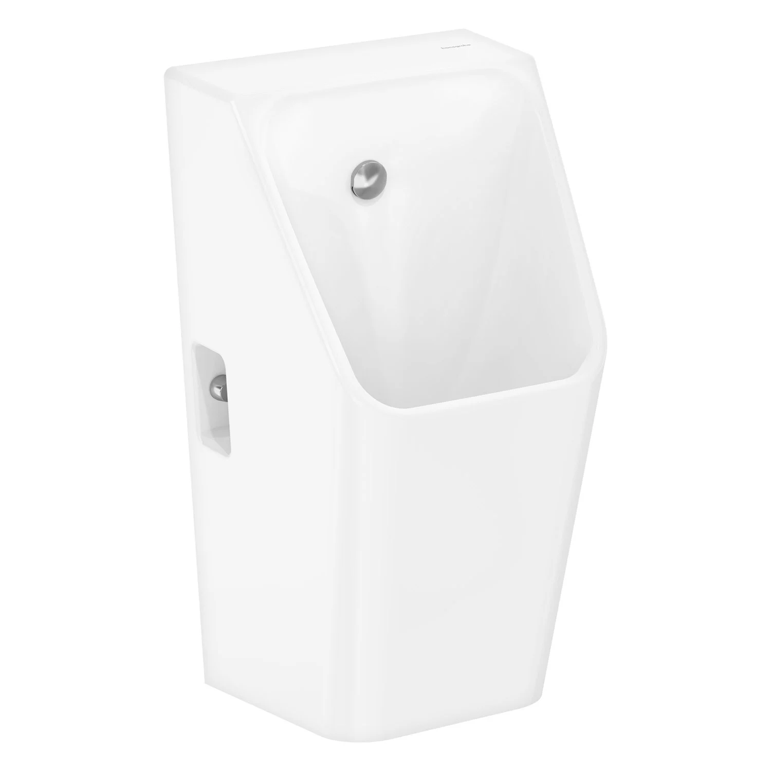 hansgrohe EluPura Original Q Urinal mit Zulauf von hinten und Ablauf nach unten/hinten spülrandlos, SmartClean Bild 2