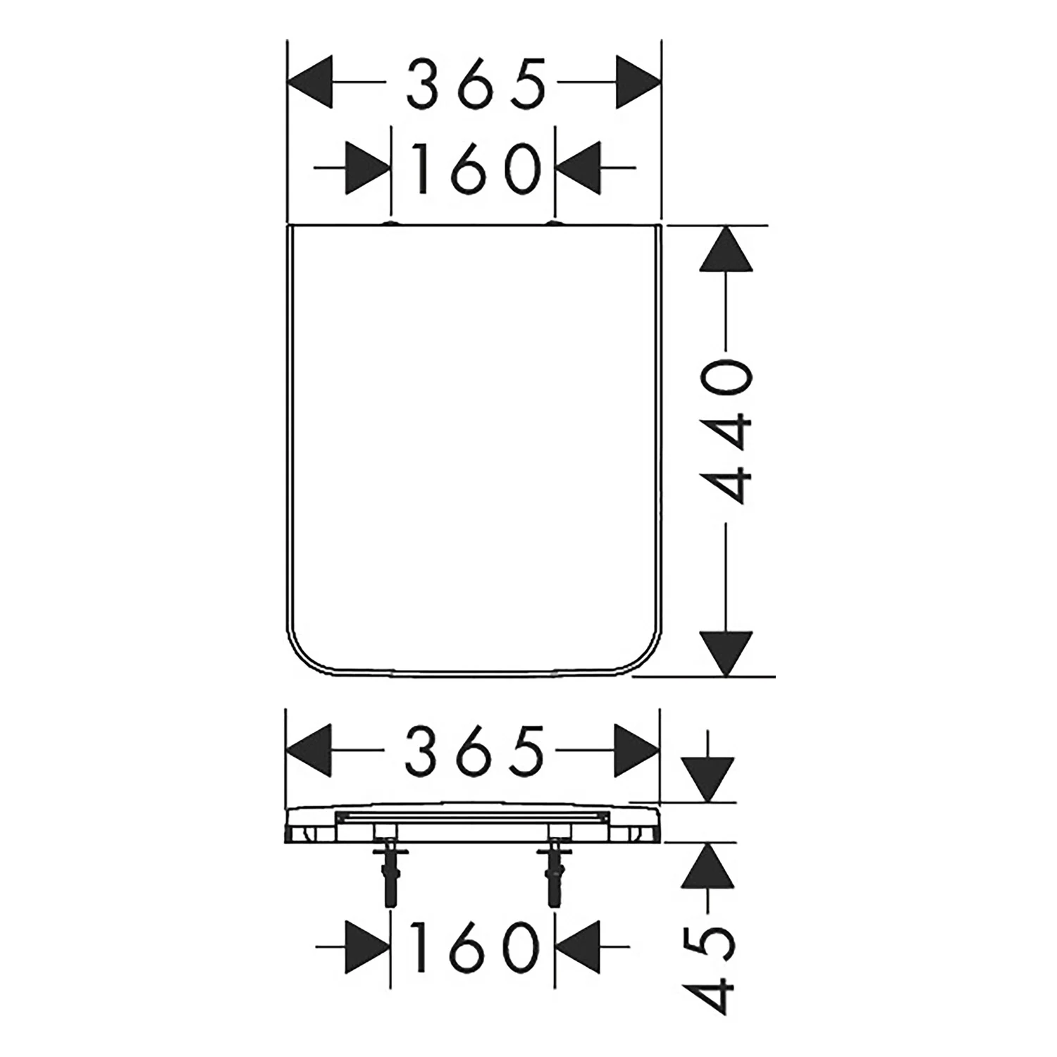 hansgrohe EluPura Original Q WC-Sitz mit SoftClose und QuickRelease Bild 4