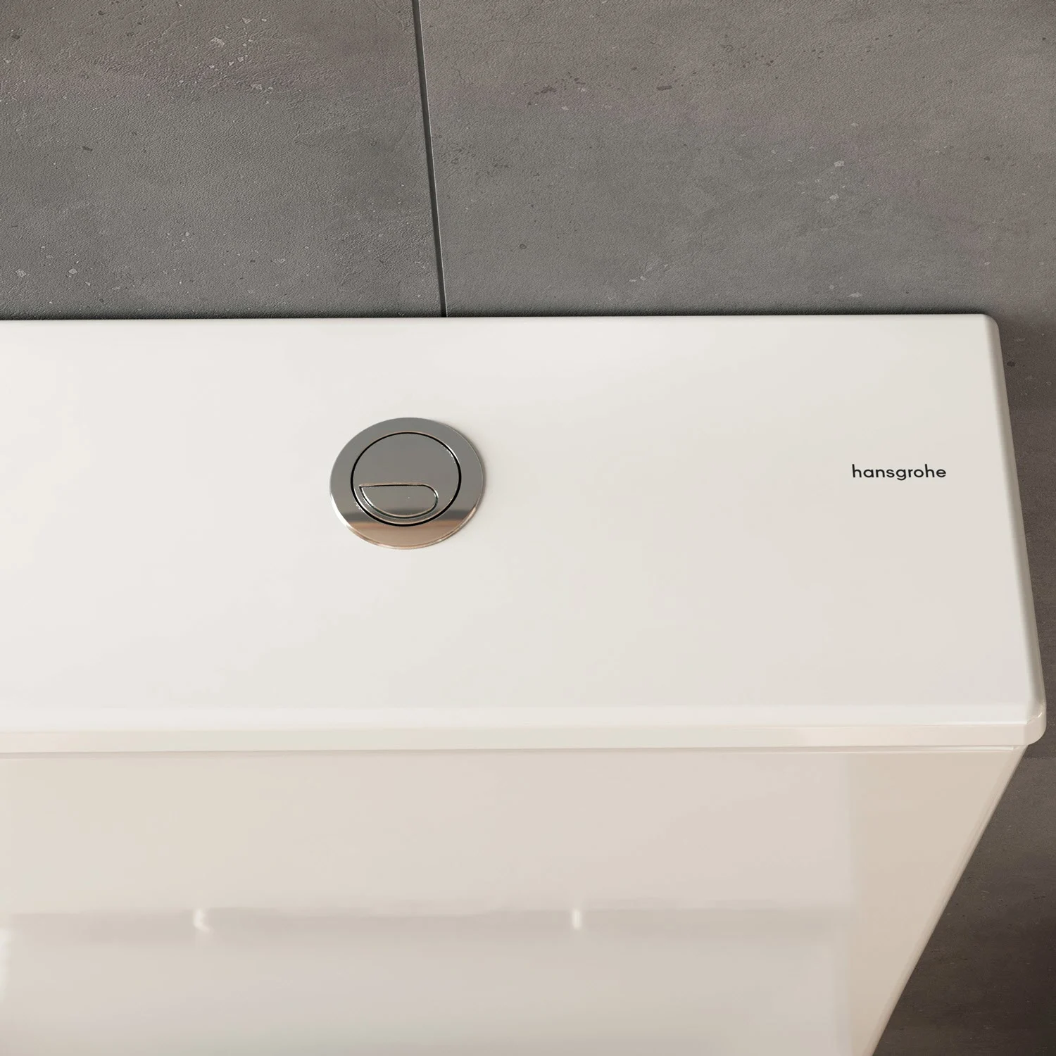 hansgrohe EluPura Original S Stand-WC Set 640 mit horizontalem Abgang AquaChannel Flush, SmartClean mit Spülkasten und WC Sitz mit SoftClose Bild 5