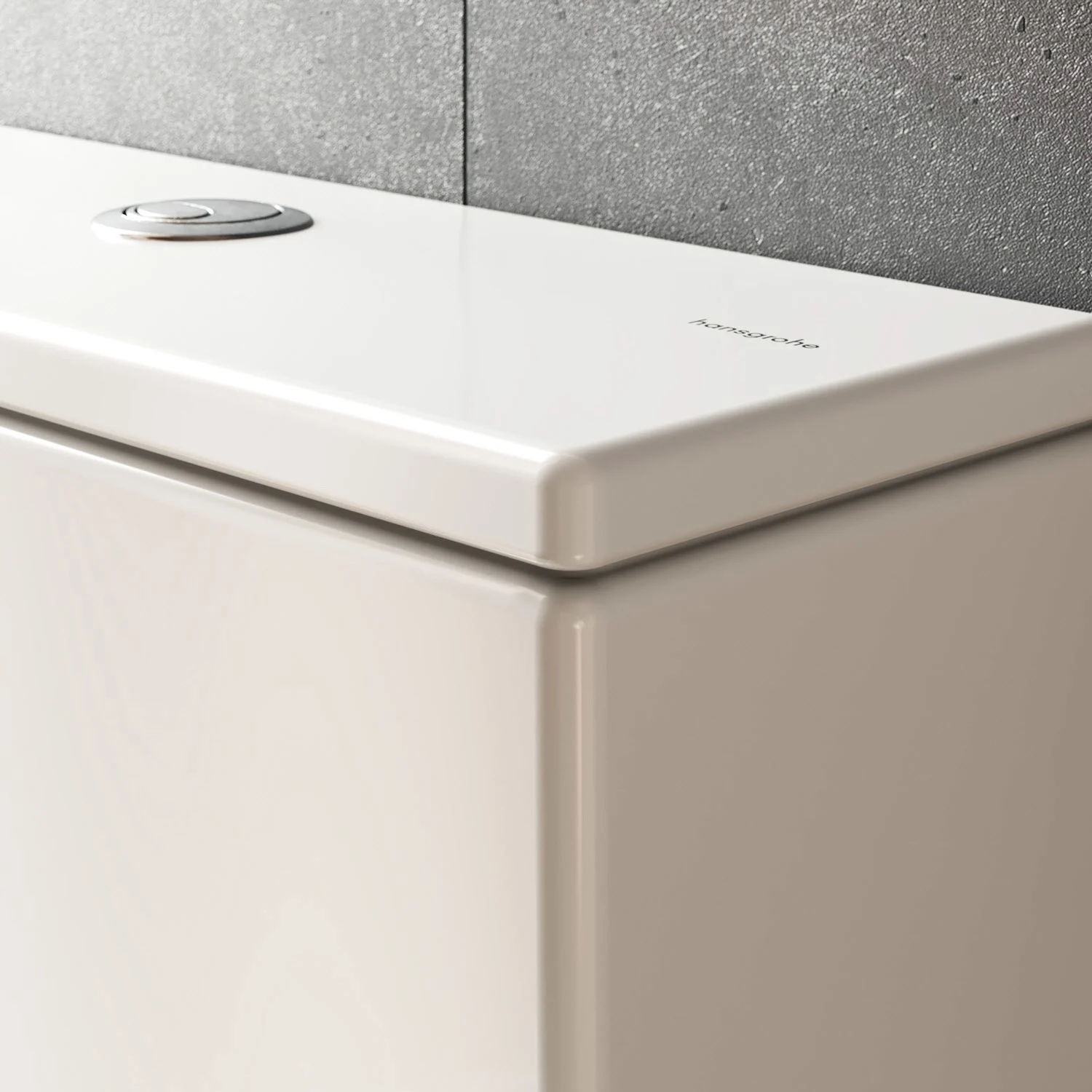 hansgrohe EluPura Original S Stand-WC Set 640 mit horizontalem Abgang AquaChannel Flush, SmartClean mit Spülkasten und WC Sitz mit SoftClose Bild 6