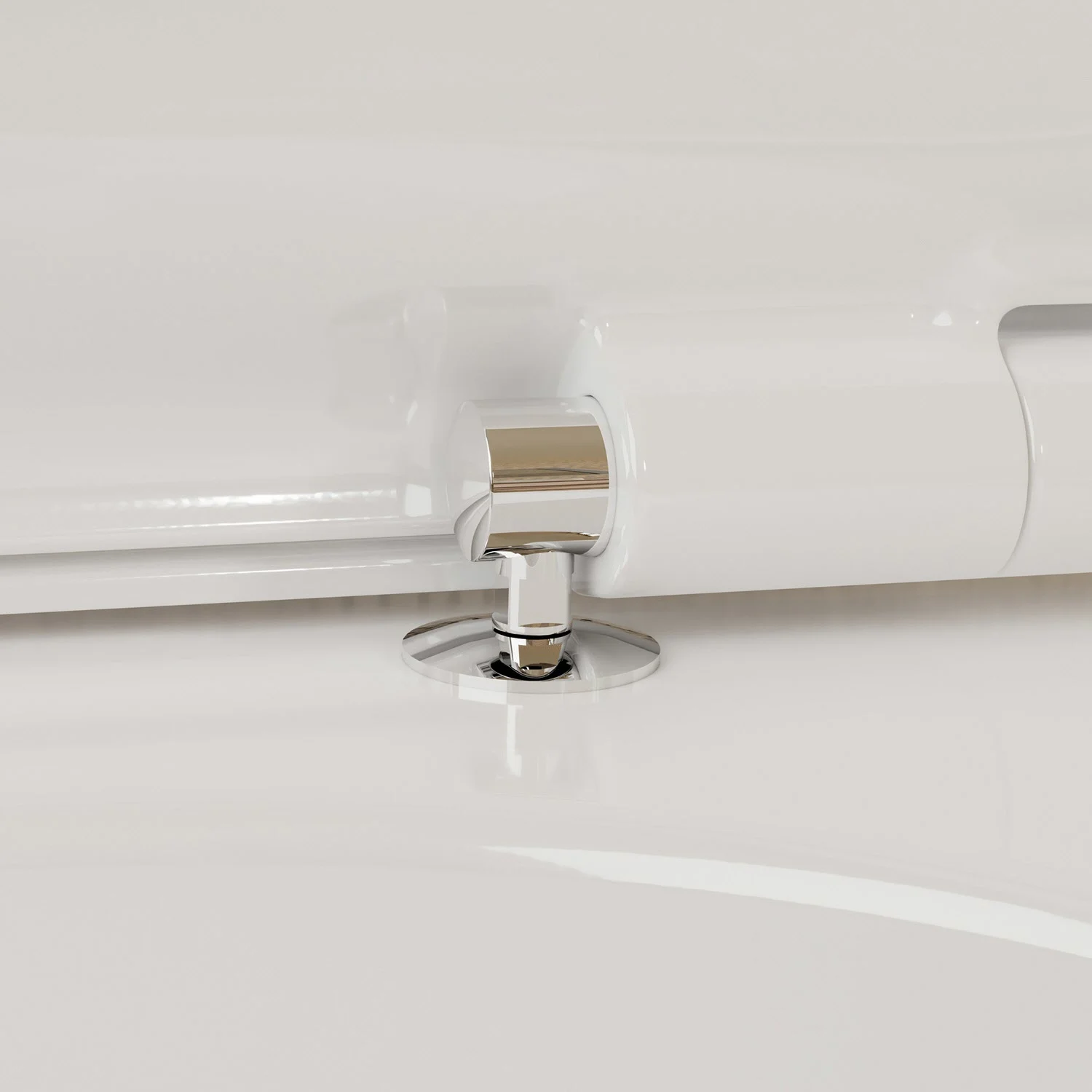 hansgrohe EluPura Original S Stand-WC Set 640 mit horizontalem Abgang AquaChannel Flush, SmartClean mit Spülkasten und WC Sitz mit SoftClose Bild 9