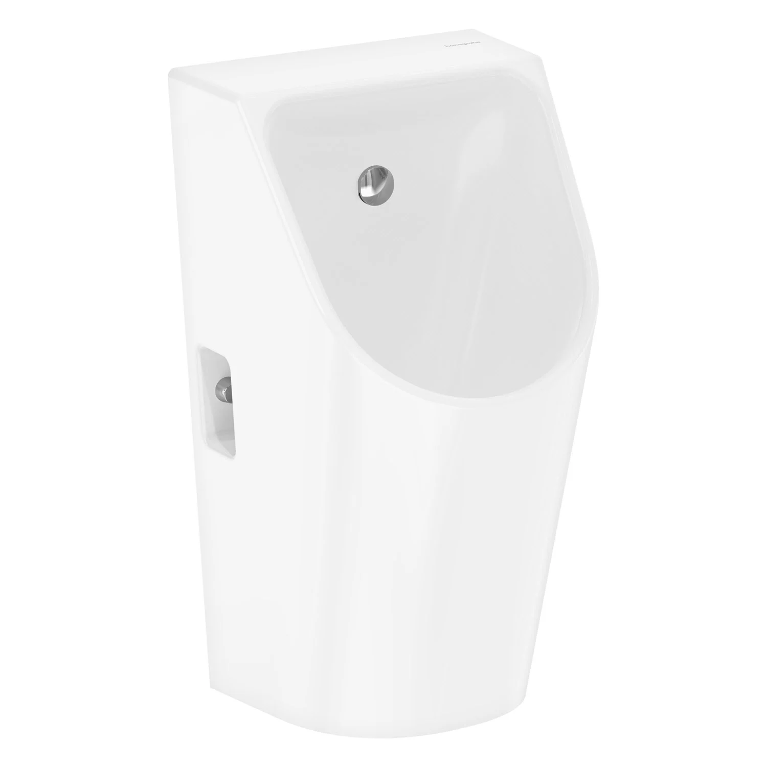 hansgrohe EluPura Original S Urinal mit Zulauf von hinten und Ablauf nach unten/hinten spülrandlos, SmartClean Bild 2
