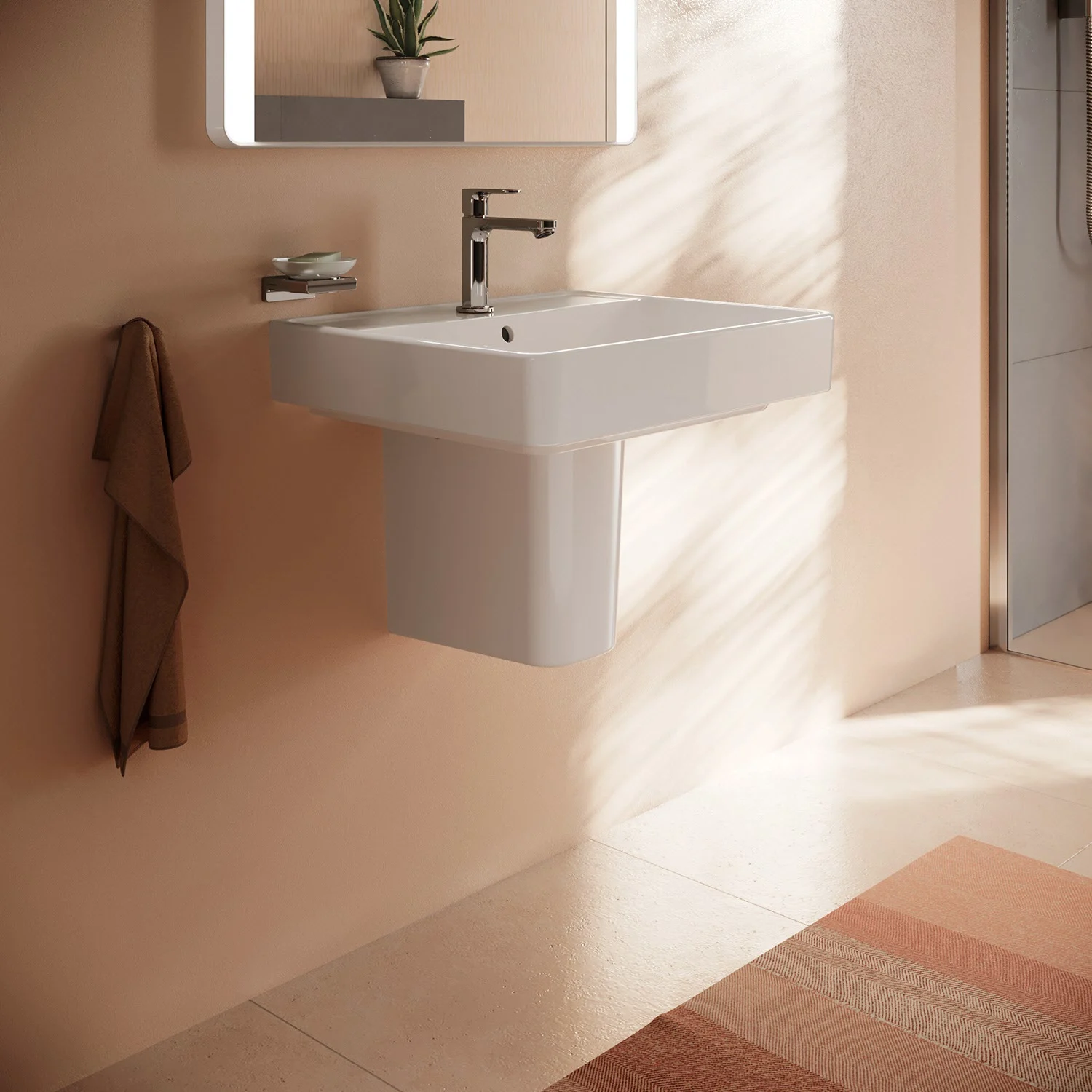 hansgrohe Xanuia Q Halbsäule für Waschtische Bild 5