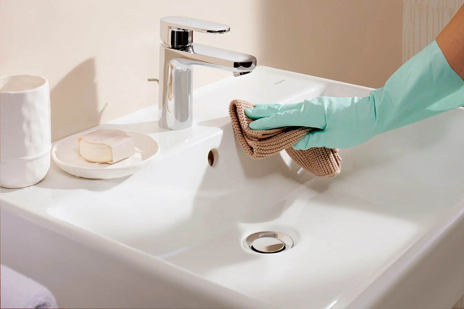 hansgrohe Xanuia Q Waschtisch 600/480 mit Hahnloch und Überlauf Bild 8