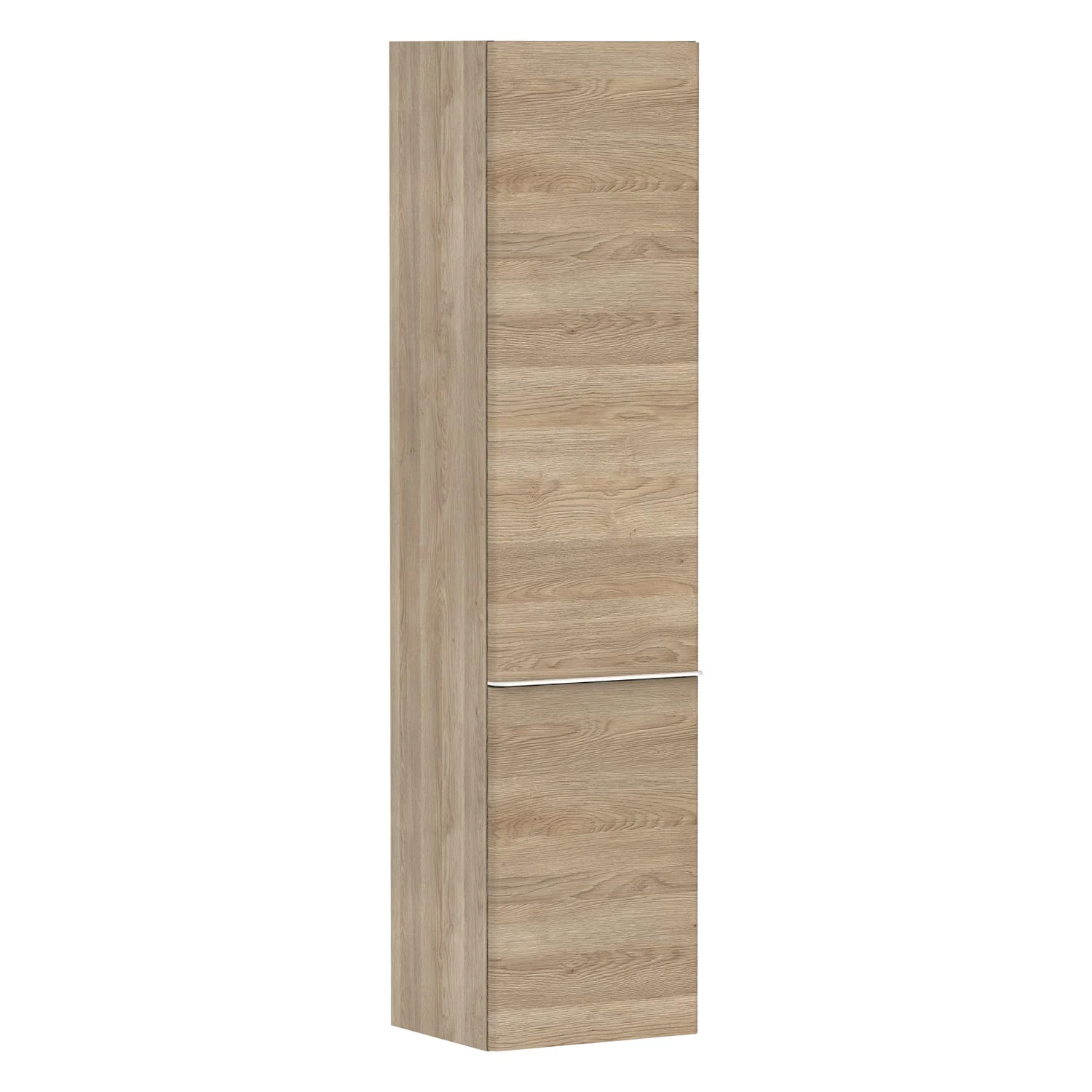 hansgrohe Xelu Q Hochschrank 40 x 165 cm, 2 Türen mit Anschlag rechts, Griff mattweiß Bild 2