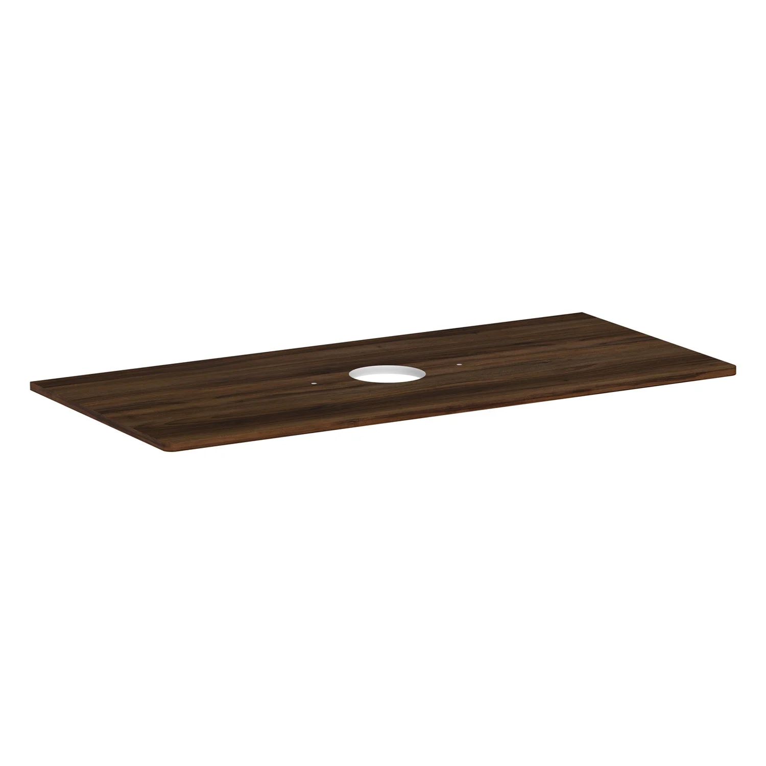 hansgrohe Xelu Q Konsole mit Ausschnitt mittig 118 x 55 cm, für Aufsatzwaschtisch ohne Hahnloch