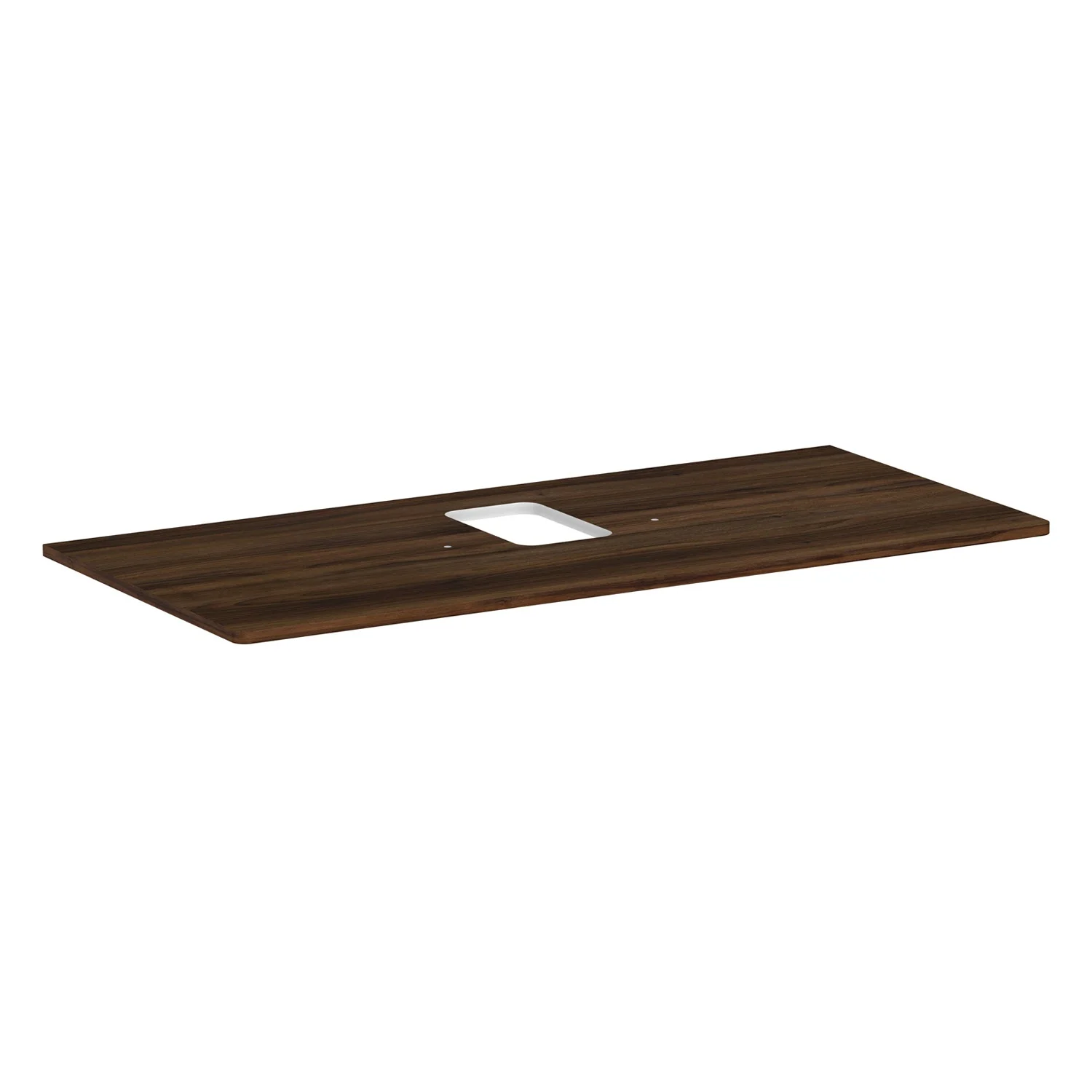 hansgrohe Xelu Q Konsole mit Ausschnitt mittig 118 x 55 cm, für Aufsatzwaschtisch mit Hahnloch